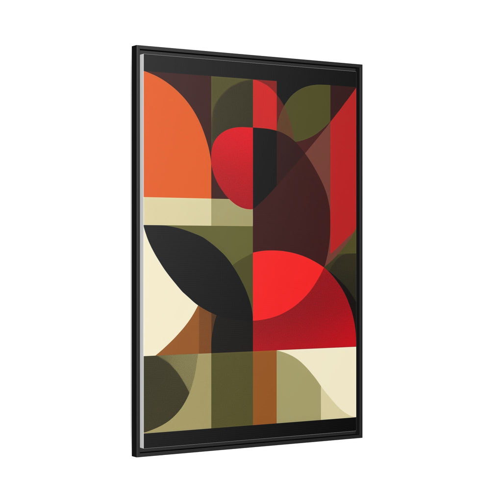 Geometric Fusion: Modern Abstract Composition, Cubist Color Blocks, Architectural Form Harmony   |   Custom Orders Accepted