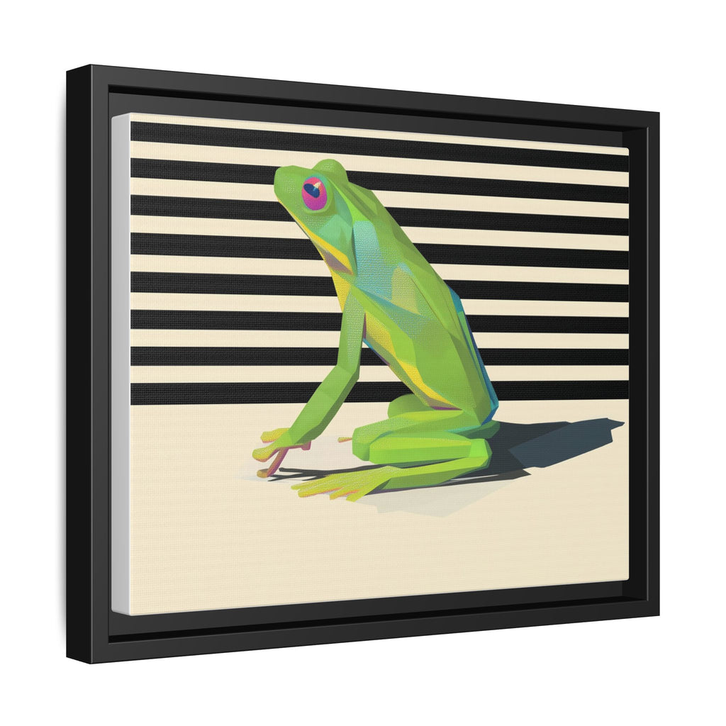 Geometric Amphibian: Stylized Frog Design, Modern Minimalist Art Print   |    Custom Orders Available