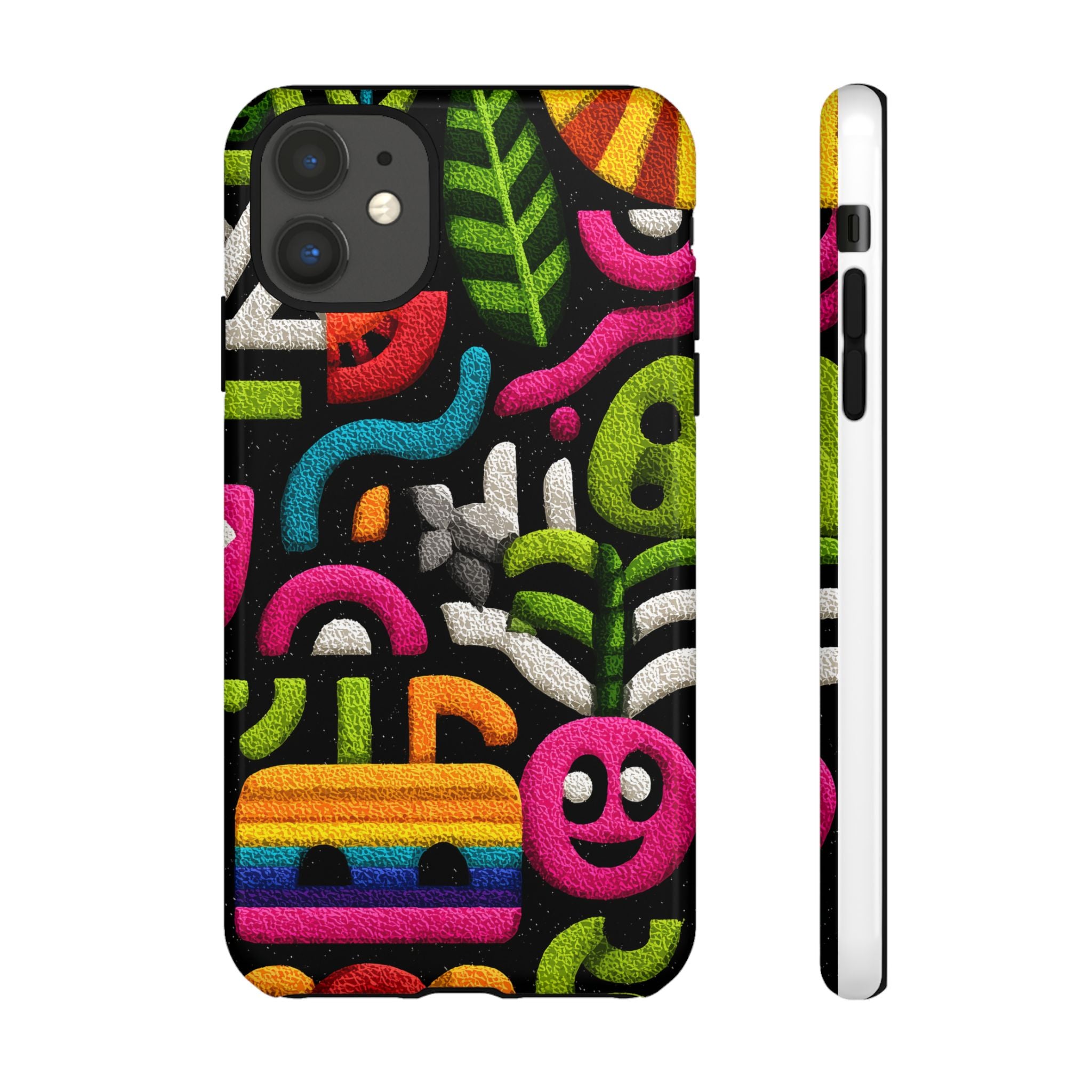 Vibrant Phone Case - Tough Cases | Funky, Colorful, Unique Design for Personalization, Gift, Accessory, Protection, Trendy Style