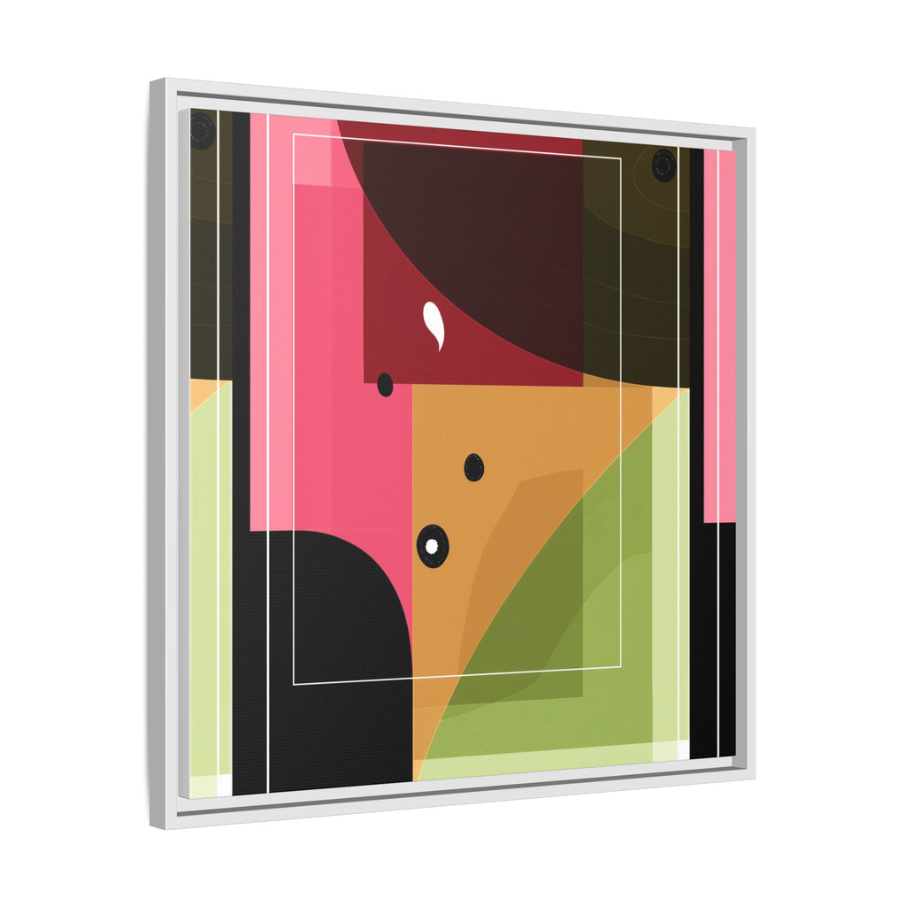 Geometric Convergence: Abstract Modernist Composition, Constructivist Color Blocking, Layered Geometric Design   |   Custom Orders Accepted