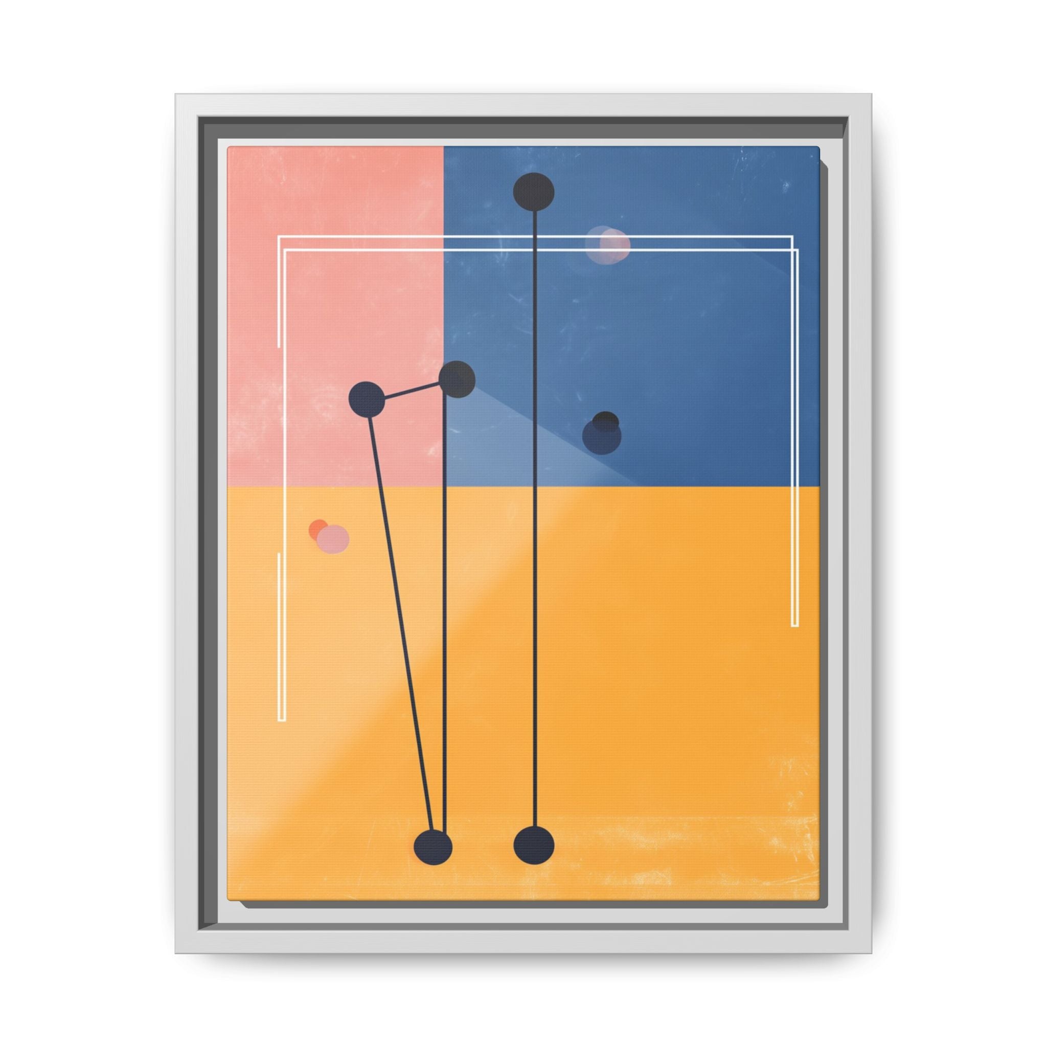 Nexus of Connection: Geometric Abstraction, Modernist Composition, Digital Color Blocks   |   Custom Orders Accepted
