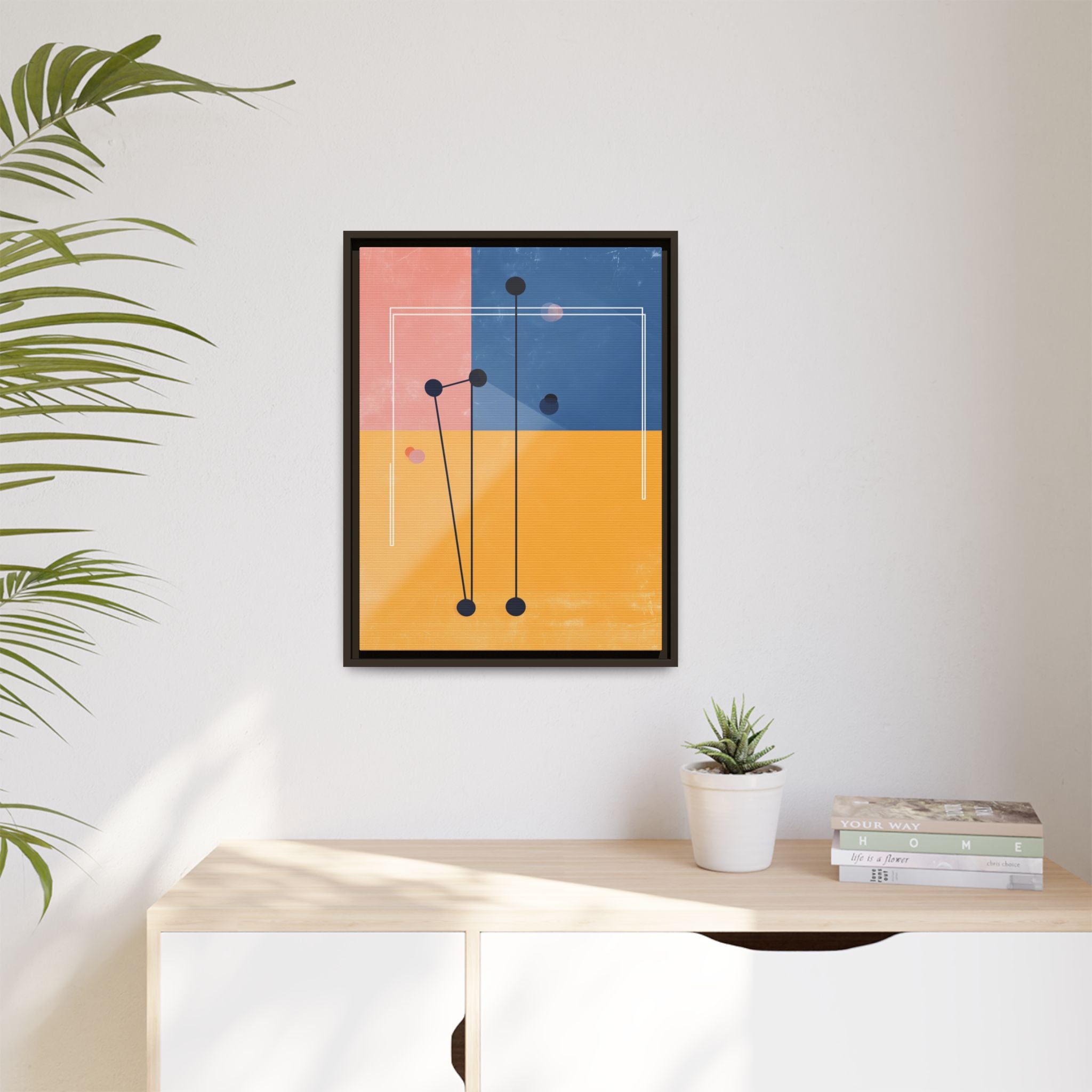 Nexus of Connection: Geometric Abstraction, Modernist Composition, Digital Color Blocks   |   Custom Orders Accepted