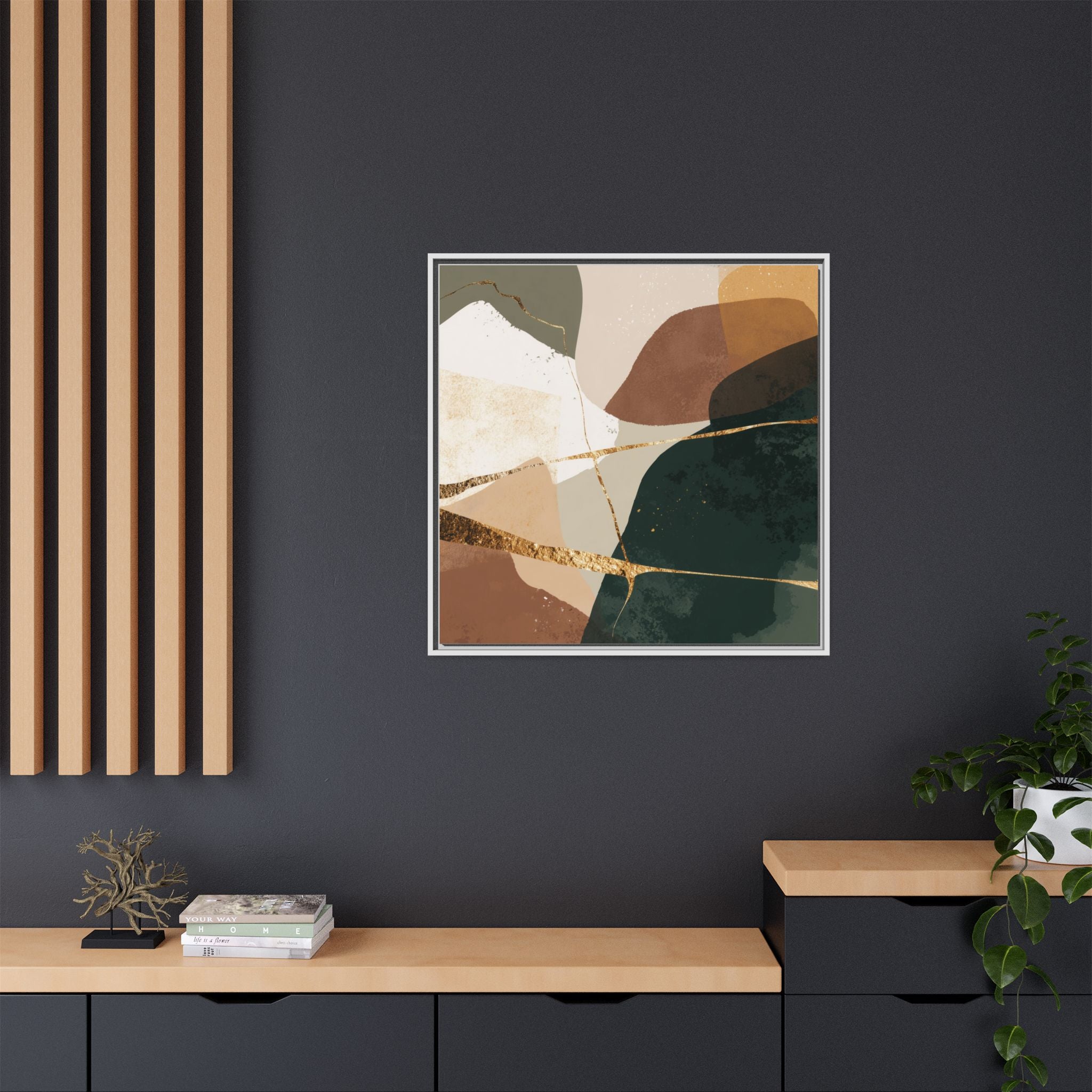 Geological Whispers: Organic Abstractions, Metallic Landscapes, Contemporary Minimalist Design   |   Custom Orders Accepted