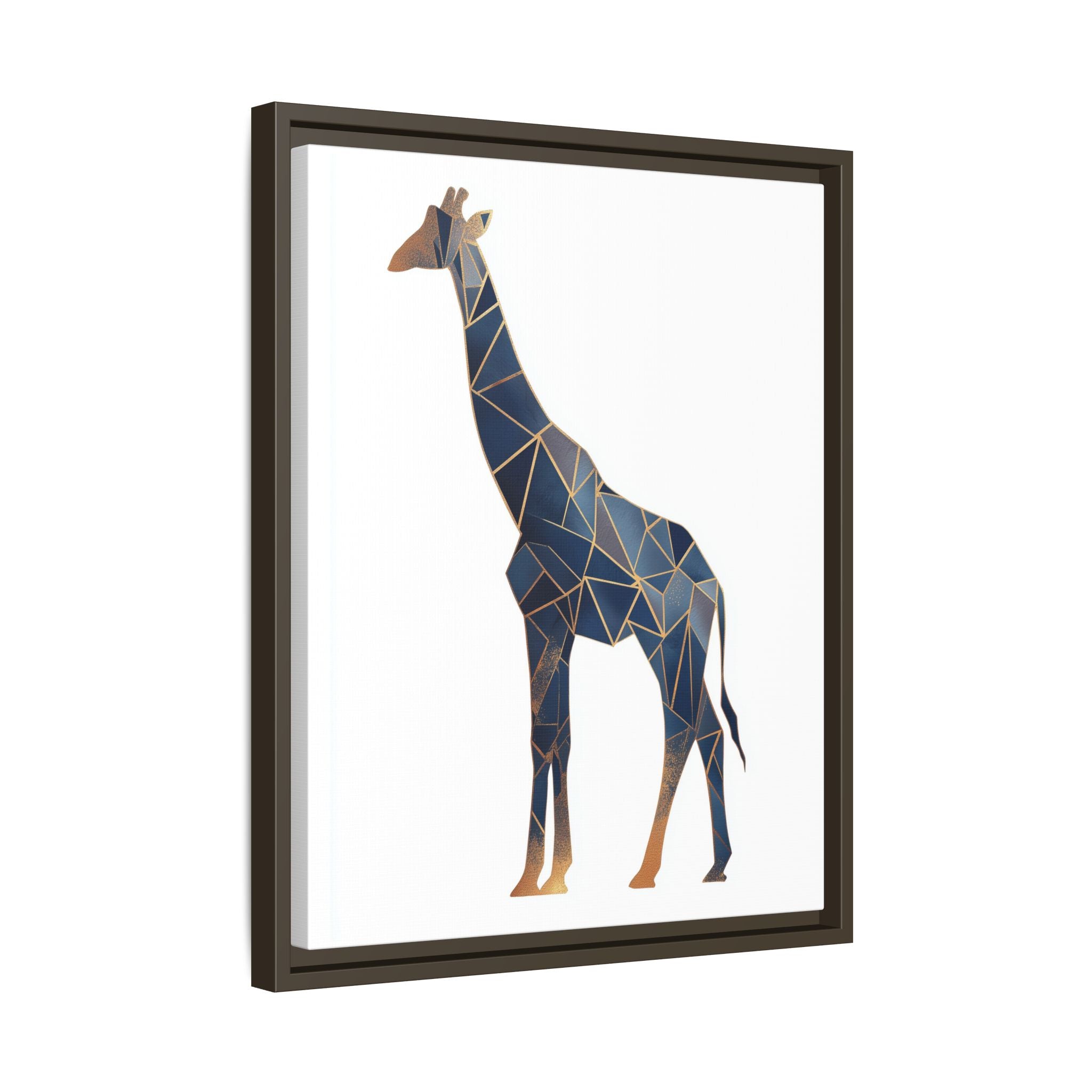 Geometric Giraffe: Modern Wildlife Art, Angular Minimalist Design   |  Personalized & Custom Orders Available