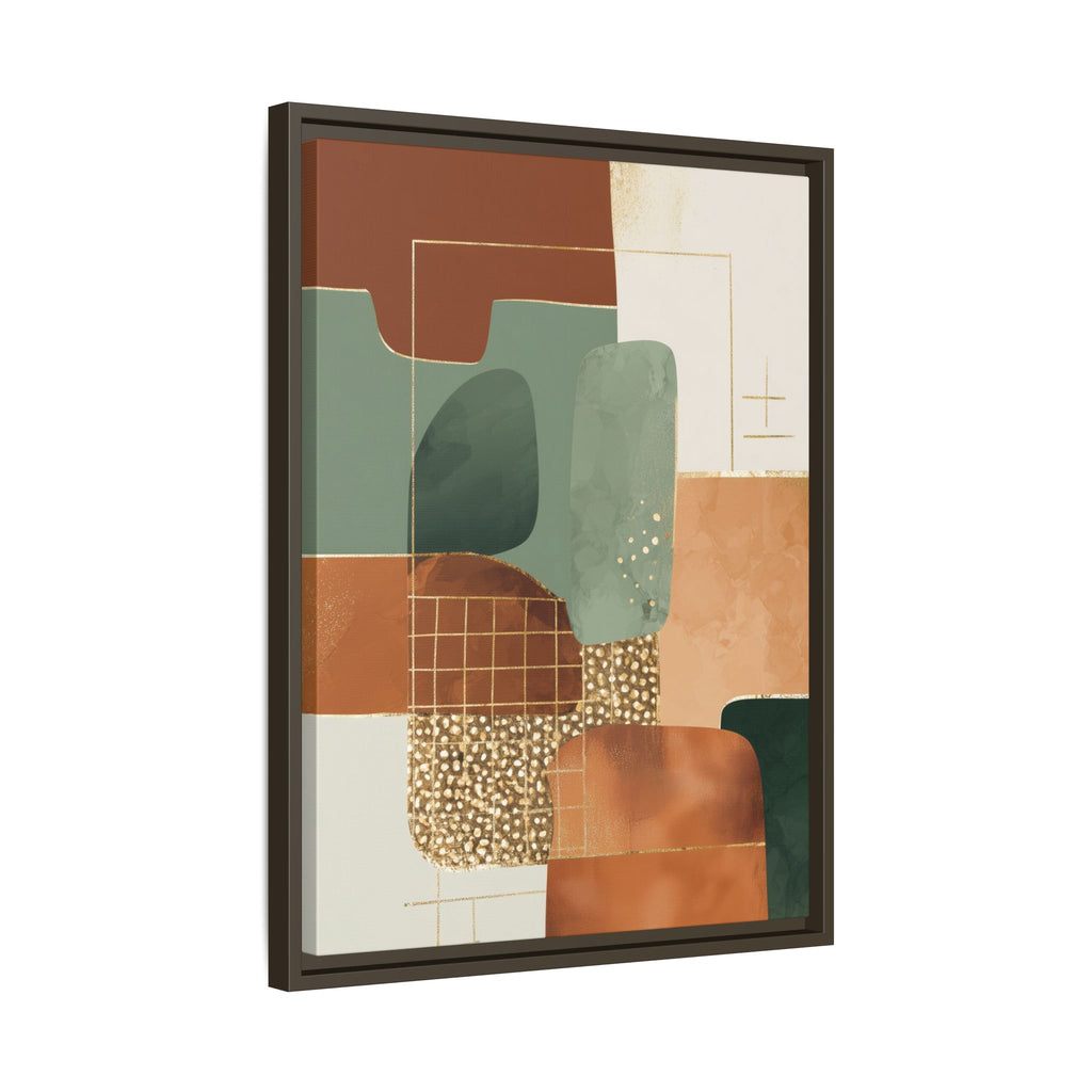 Geometric Harmony: Abstract Minimalist Art, Mid-Century Modern Design, Organic Shapes Composition   |   Custom Orders Accepted