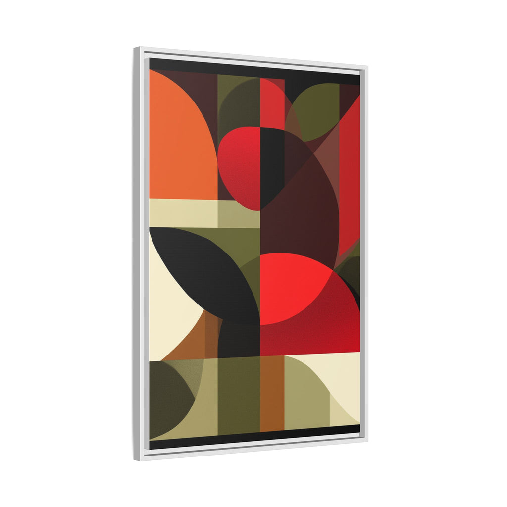 Geometric Fusion: Modern Abstract Composition, Cubist Color Blocks, Architectural Form Harmony   |   Custom Orders Accepted