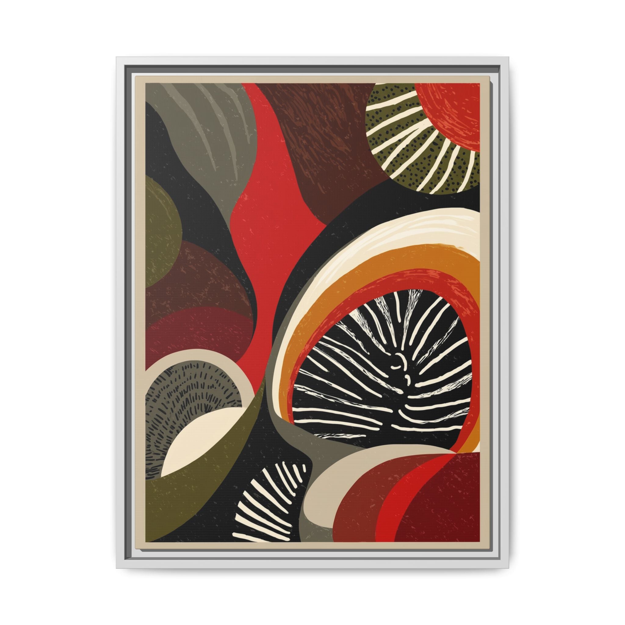 Geometric Rhythm: Abstract Composition, Mid-Century Modern Art, Radial Design Inspiration   |   Custom Orders Accepted