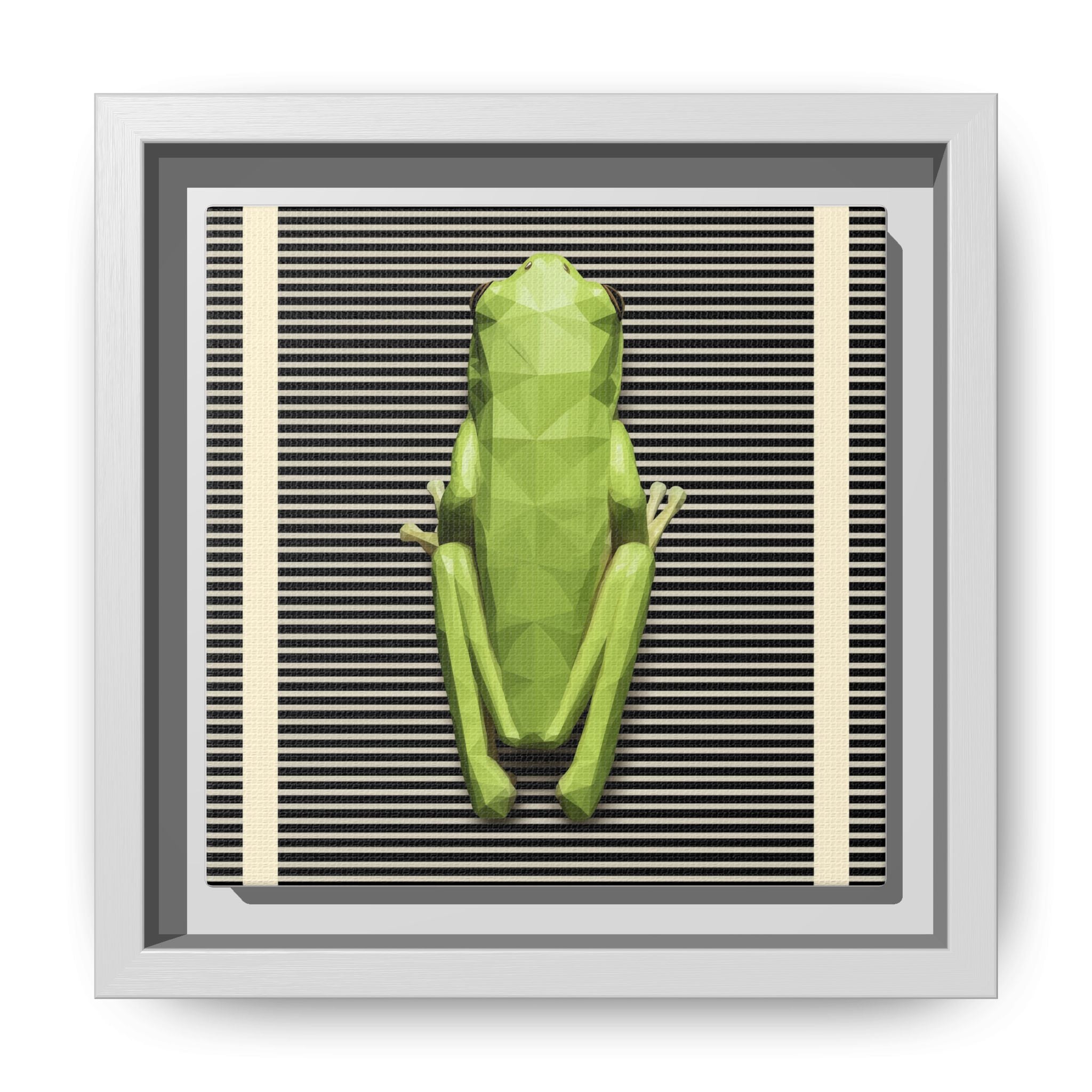Geometric Amphibian: Low-Poly Frog Design, Digital Art Minimalism   |  Personalized & Custom Orders Available