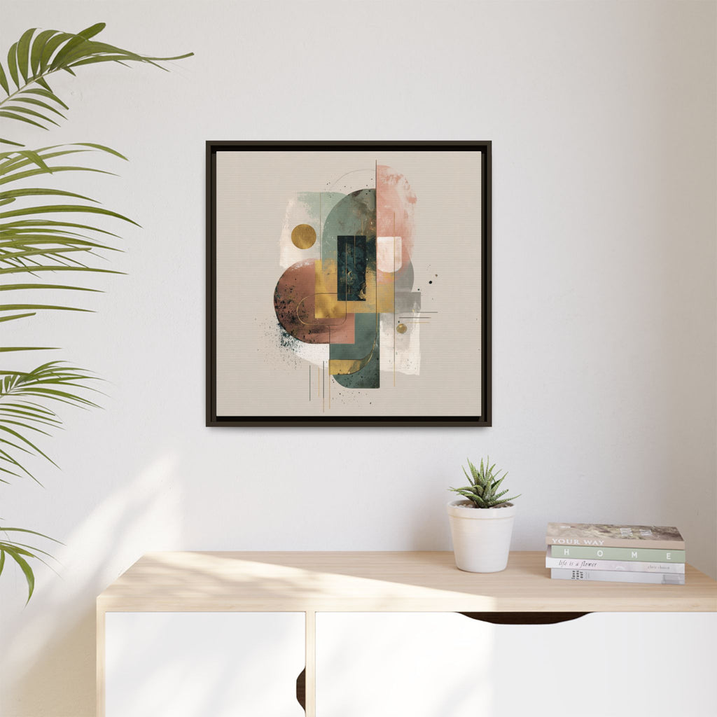 Organic Geometries: Fragmented Forms, Digital Abstract Composition, Layered Minimalist Art   |   Custom Orders Accepted