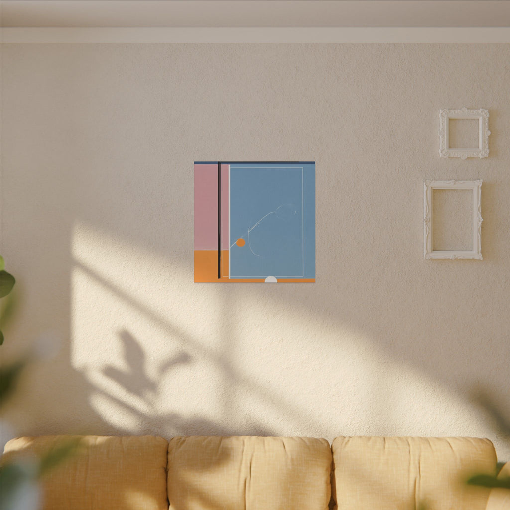 Geometric Harmony: Abstract Minimalist Composition, Modernist Color Fields, Constructivist Design Principles   |   Custom Orders Accepted