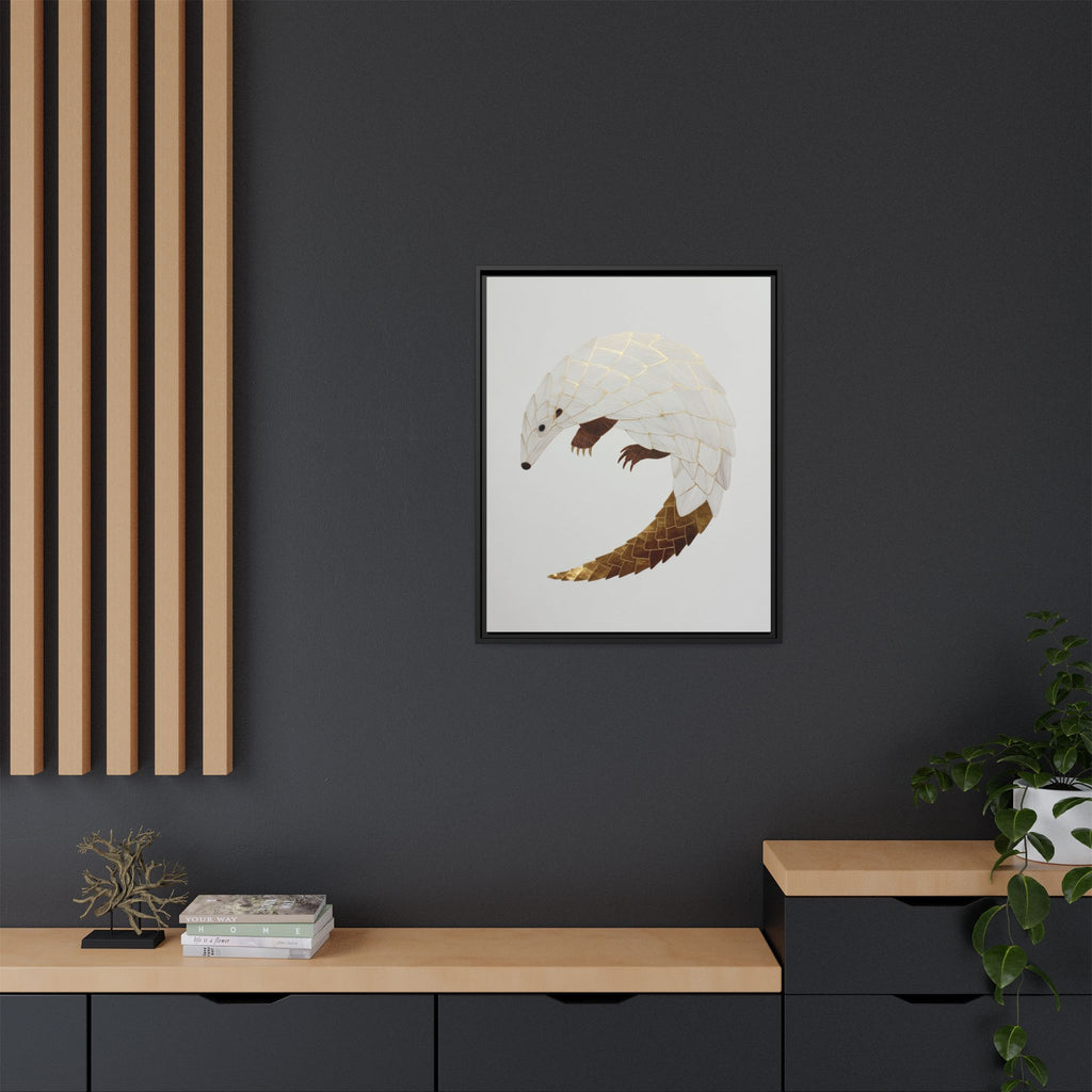 Geometric Hedgehog: Architectural Animal Portrait, Layered Geometric Illustration   |  Personalized & Custom Orders Available