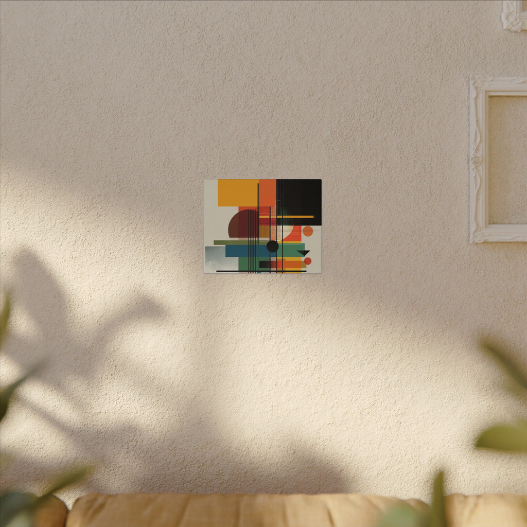 Geometric Harmony: Bauhaus Intersections, Constructivist Layers, Abstract Color Blocks   |   Custom Orders Accepted