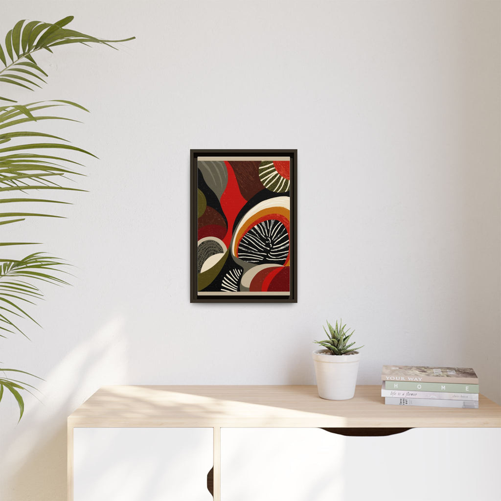 Geometric Rhythm: Abstract Composition, Mid-Century Modern Art, Radial Design Inspiration   |   Custom Orders Accepted
