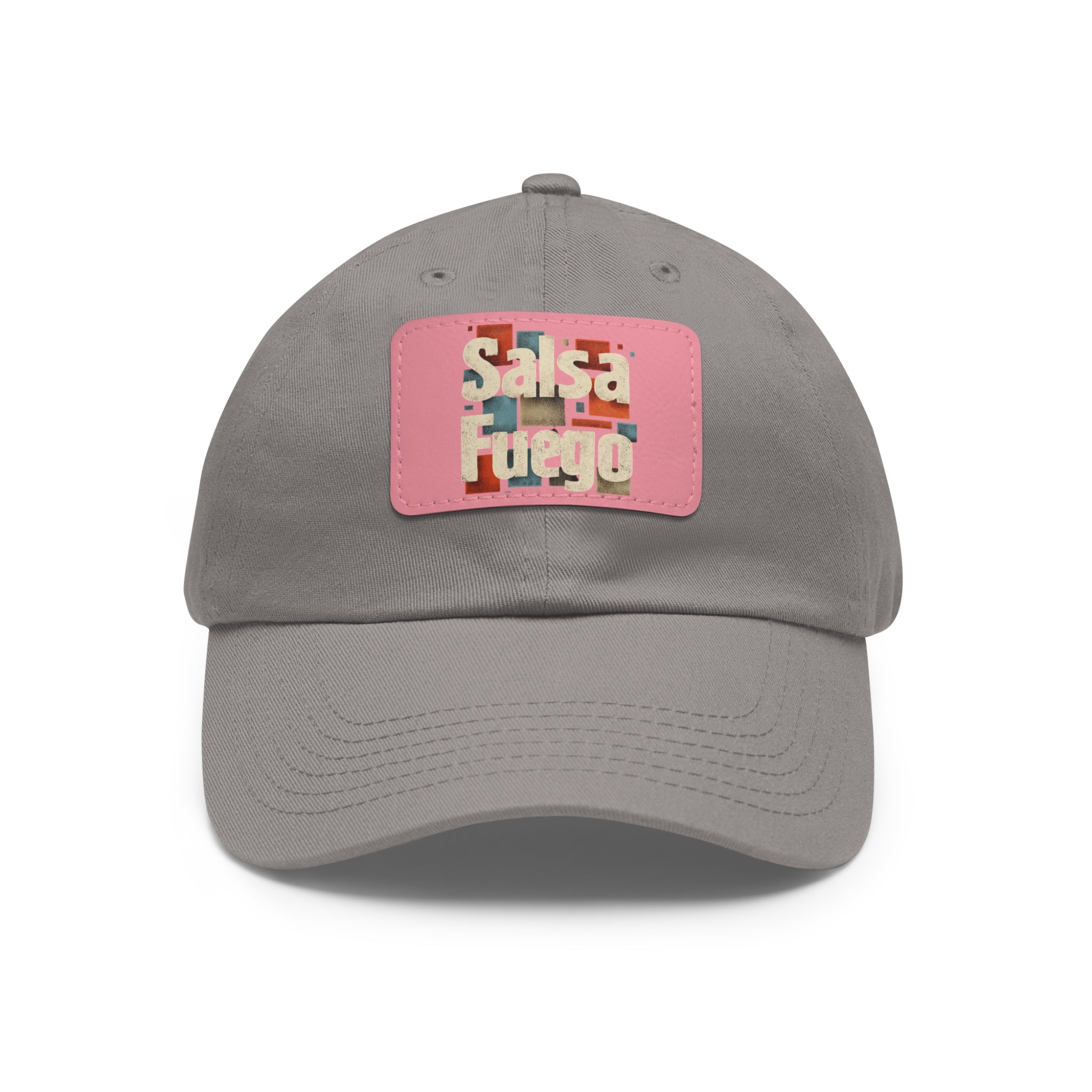 Salsa Fuego Geometric Dad Hat with Leather Patch (Rectangle)
