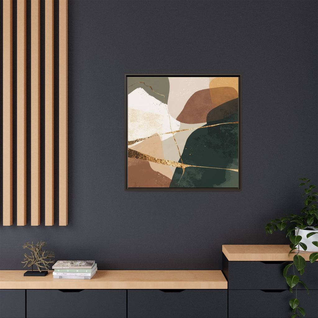 Geological Whispers: Organic Abstractions, Metallic Landscapes, Contemporary Minimalist Design   |   Custom Orders Accepted