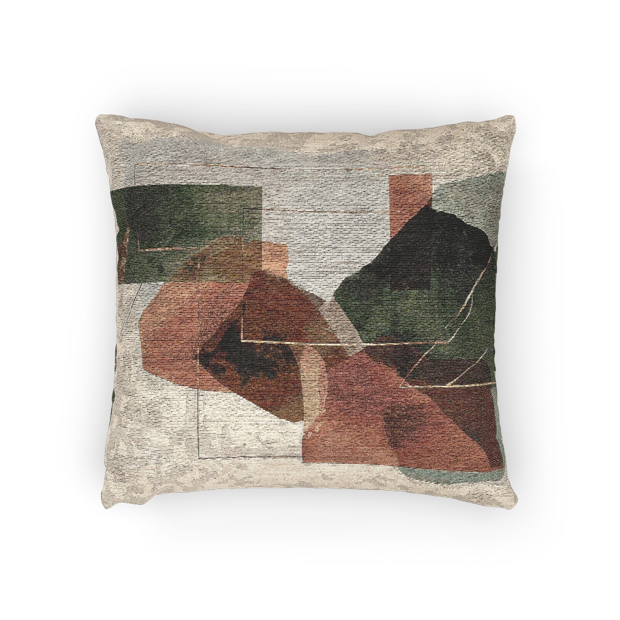 Intersecting Geometries: Modern Abstract Composition, Minimalist Art Study   |    Custom Orders Available