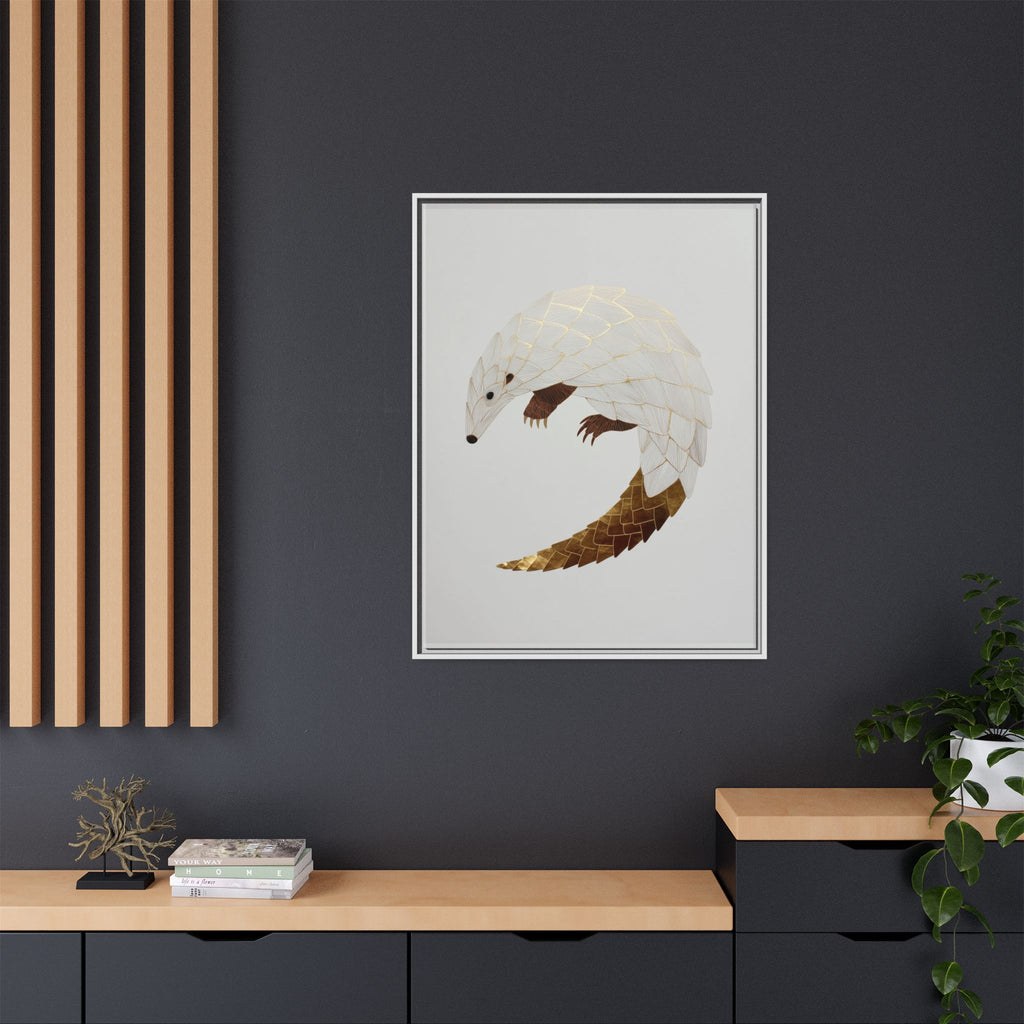 Geometric Hedgehog: Architectural Animal Portrait, Layered Geometric Illustration   |  Personalized & Custom Orders Available