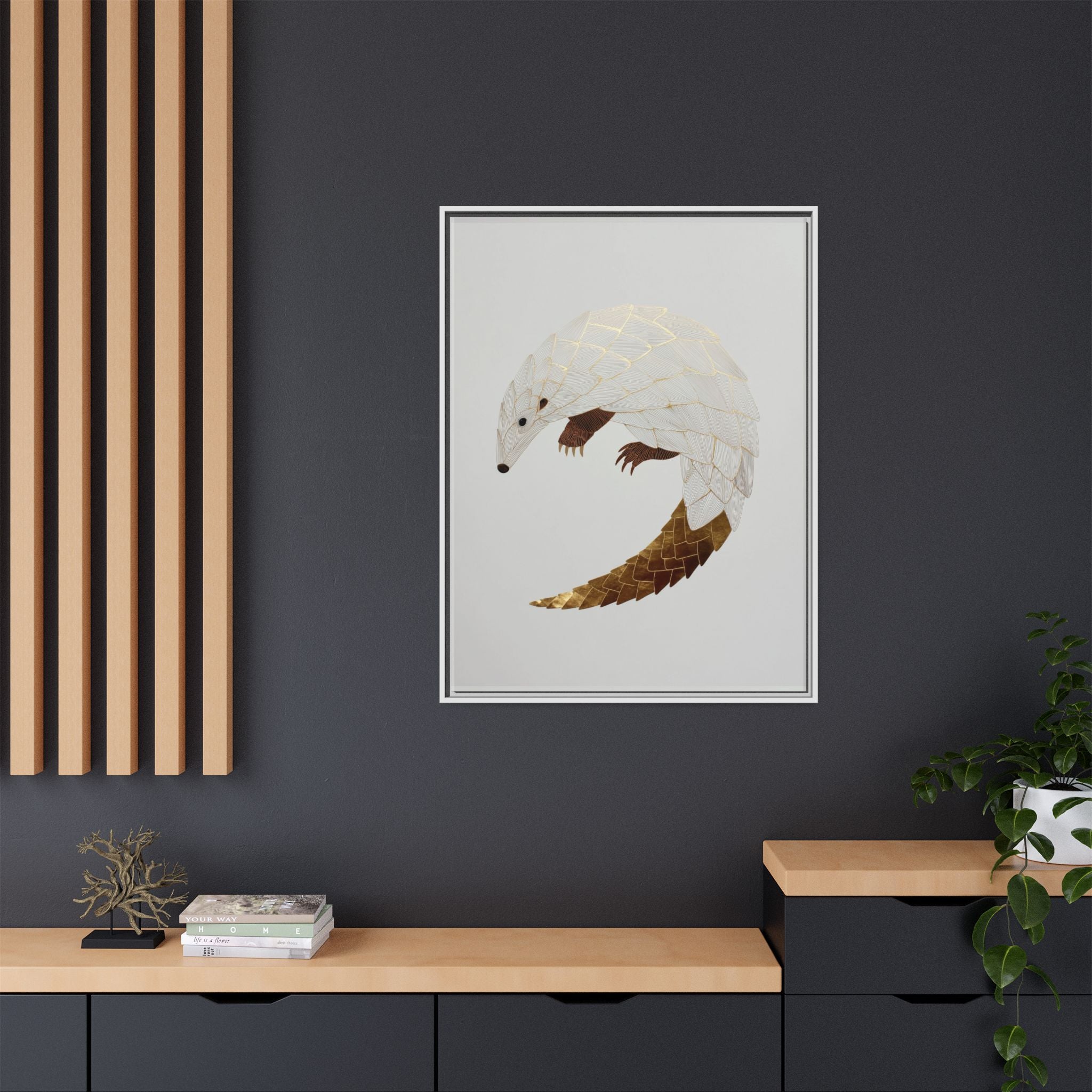 Geometric Hedgehog: Architectural Animal Portrait, Layered Geometric Illustration   |  Personalized & Custom Orders Available