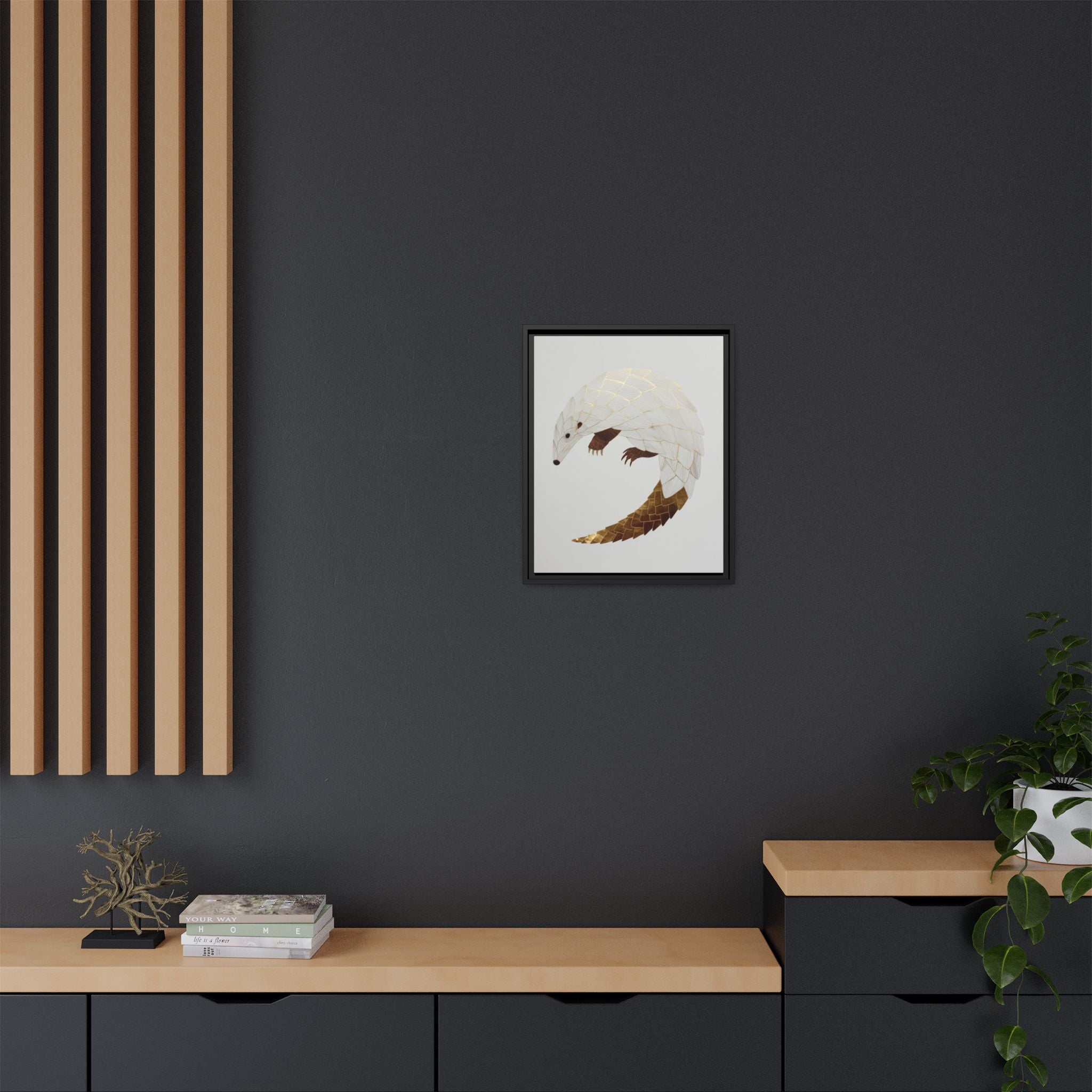 Geometric Hedgehog: Architectural Animal Portrait, Layered Geometric Illustration   |  Personalized & Custom Orders Available