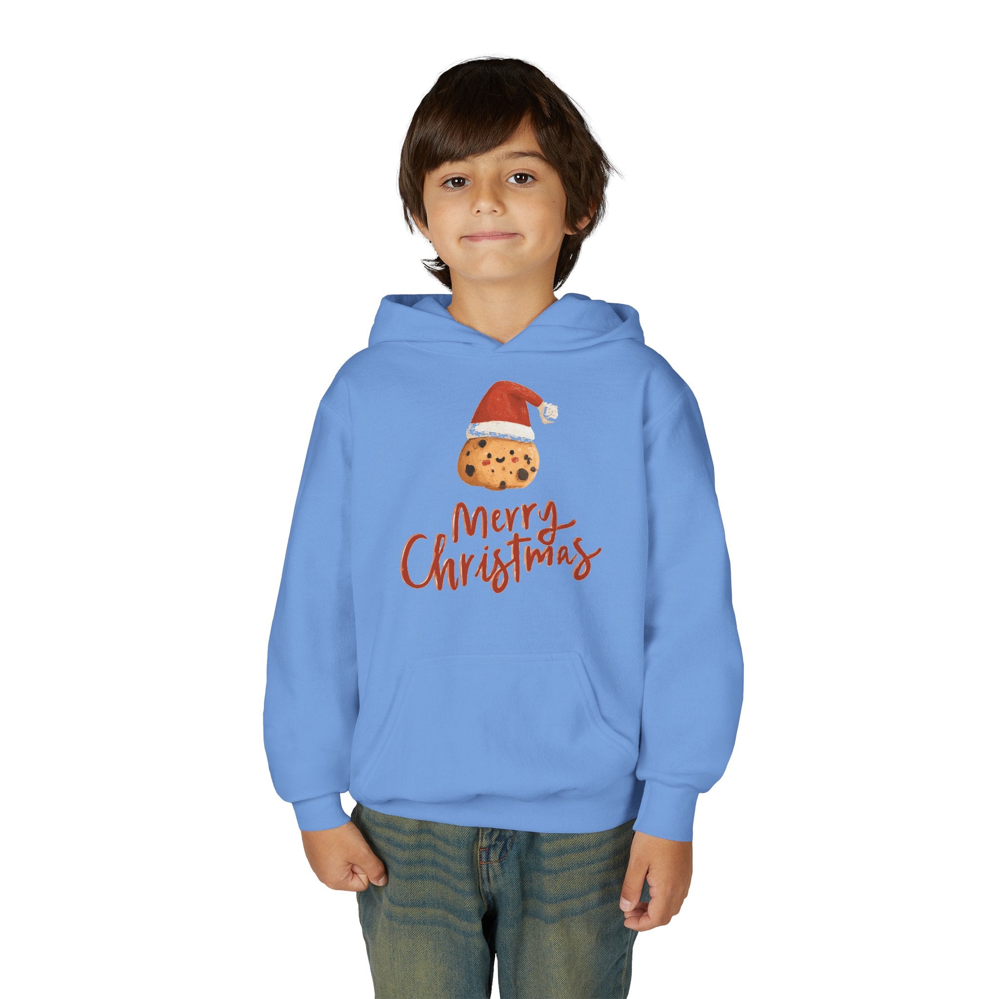 Christmas Cookie Youth Heavy Blend Hooded Sweatshirt