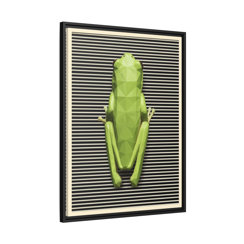 Geometric Amphibian: Low-Poly Frog Design, Digital Art Minimalism   |  Personalized & Custom Orders Available