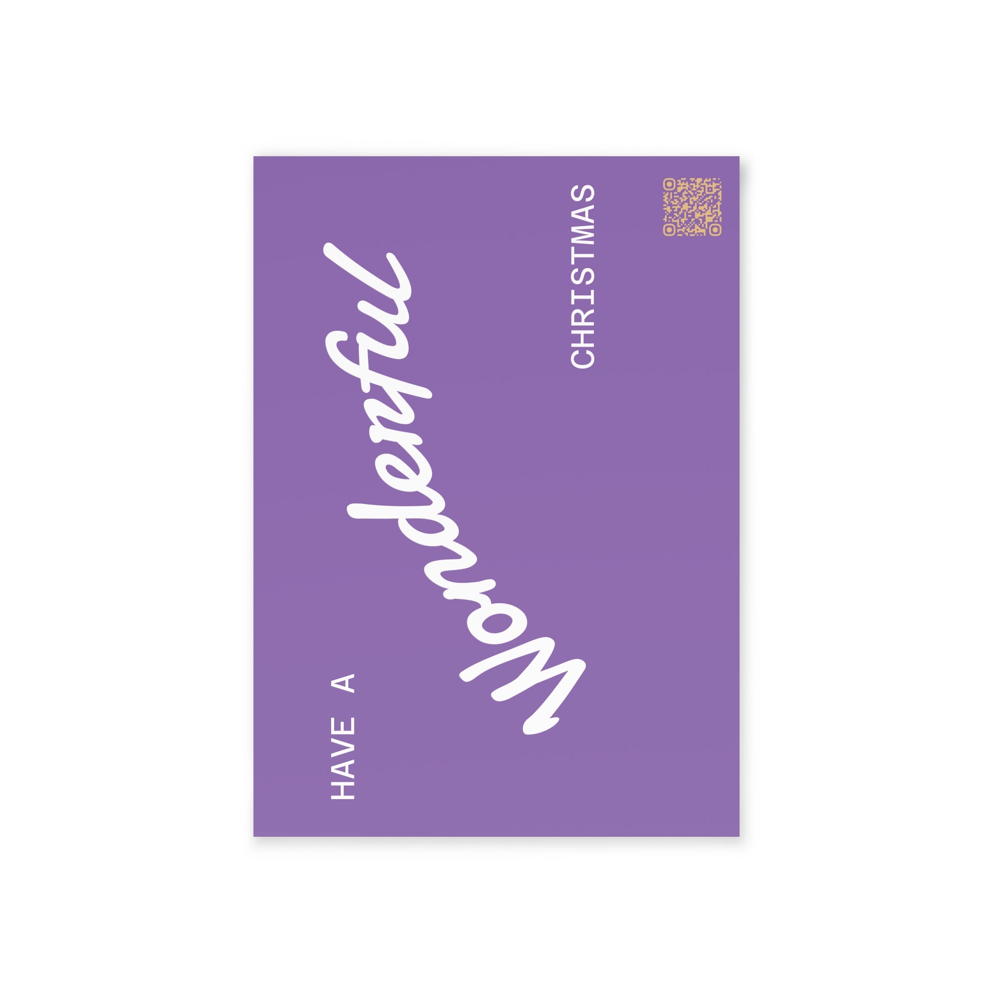 Two-Sided Holiday Cards with Classy Present Design, Perfect for Christmas Greetings, Festive Seasonal Wishes, Unique Christmas Gift