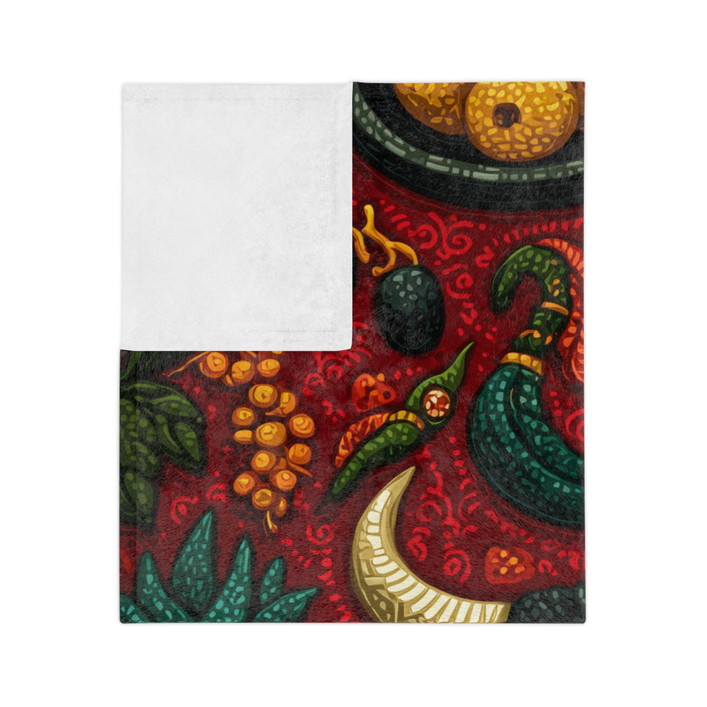 Vibrant Spanish Art Blanket, Cozy Home Décor, Bohemian Style Throw, Unique Gift for Any Occasion, Doona Cover, Duvet, Quilt