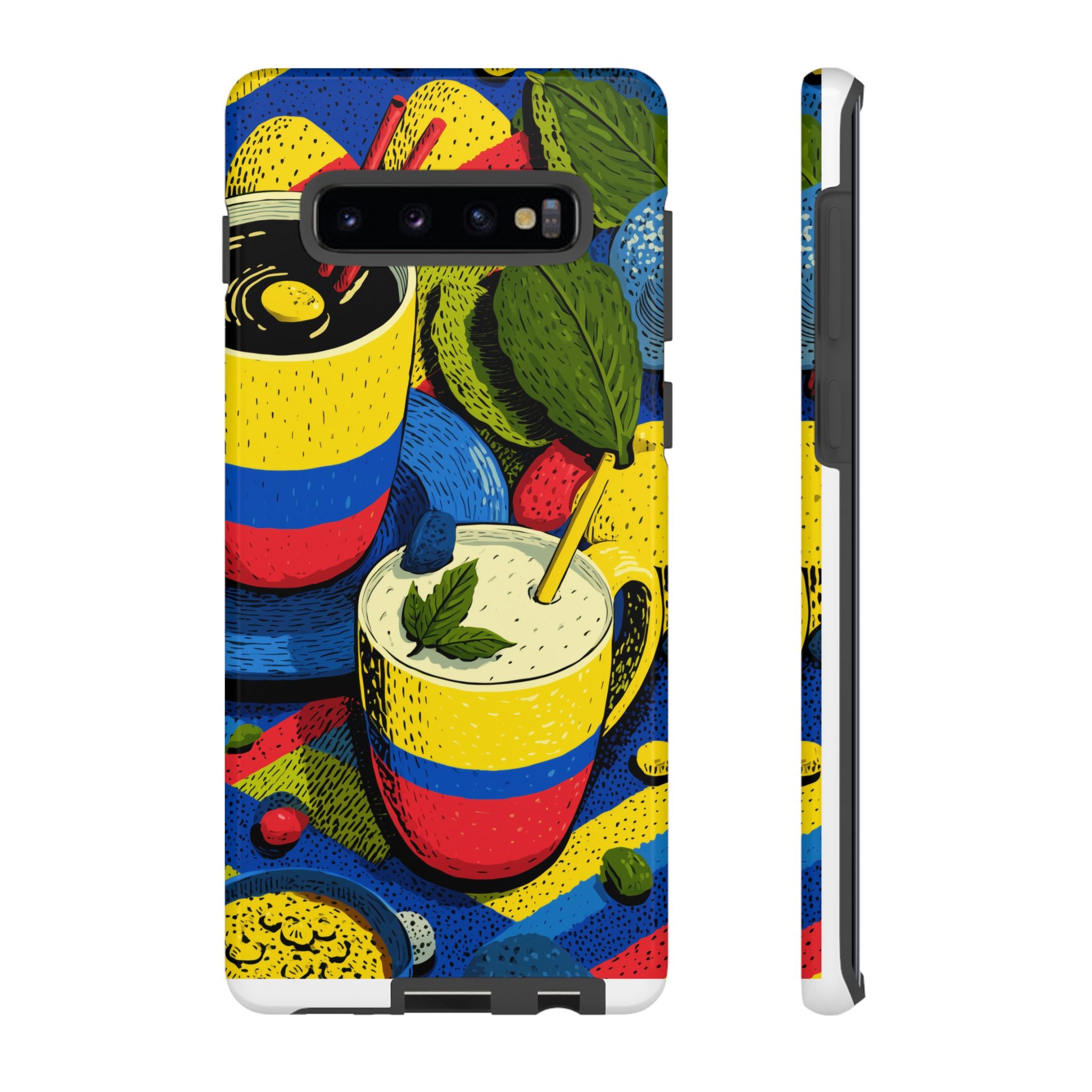 Vibrant Phone Case for Tough Cases | Colorful Colombian Art, Unique Gift, Trendy Accessory, Summer Style, Festival Must-Have