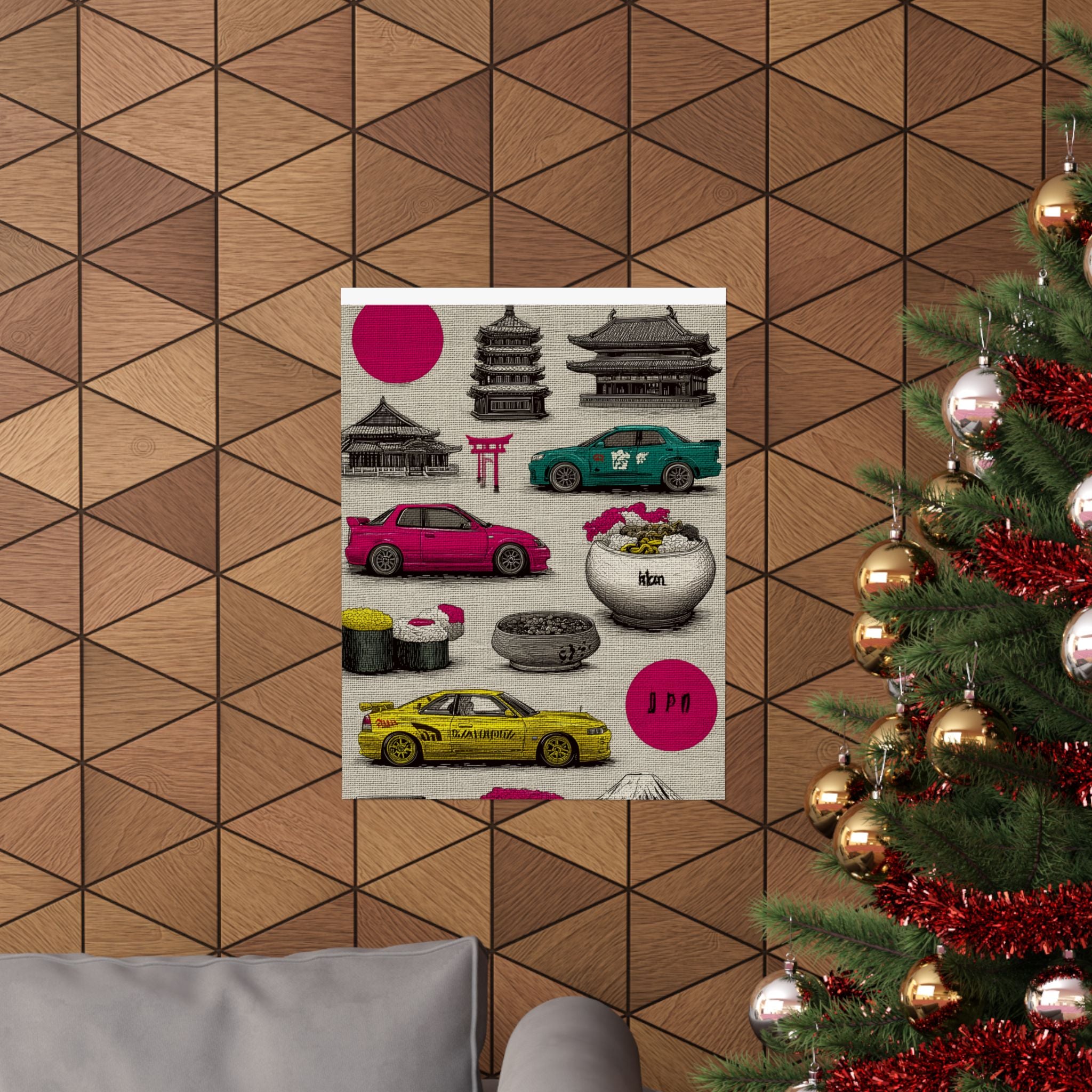 Japanese Culture Matte Vertical Car Skyline Nissan Posters, Wall Art for Home Decor, Gift for Car Enthusiasts, Unique Printable