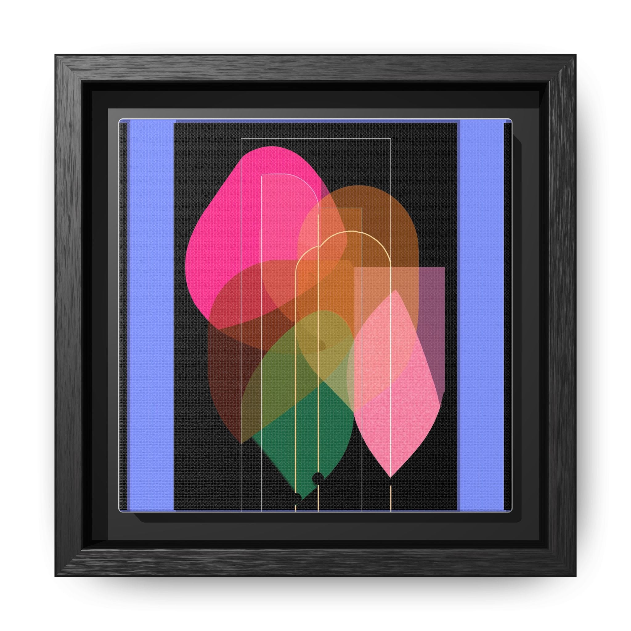 Organic Geometry: Abstract Shape Symphony, Minimalist Color Layers, Contemporary Graphic Design   |   Custom Orders Accepted