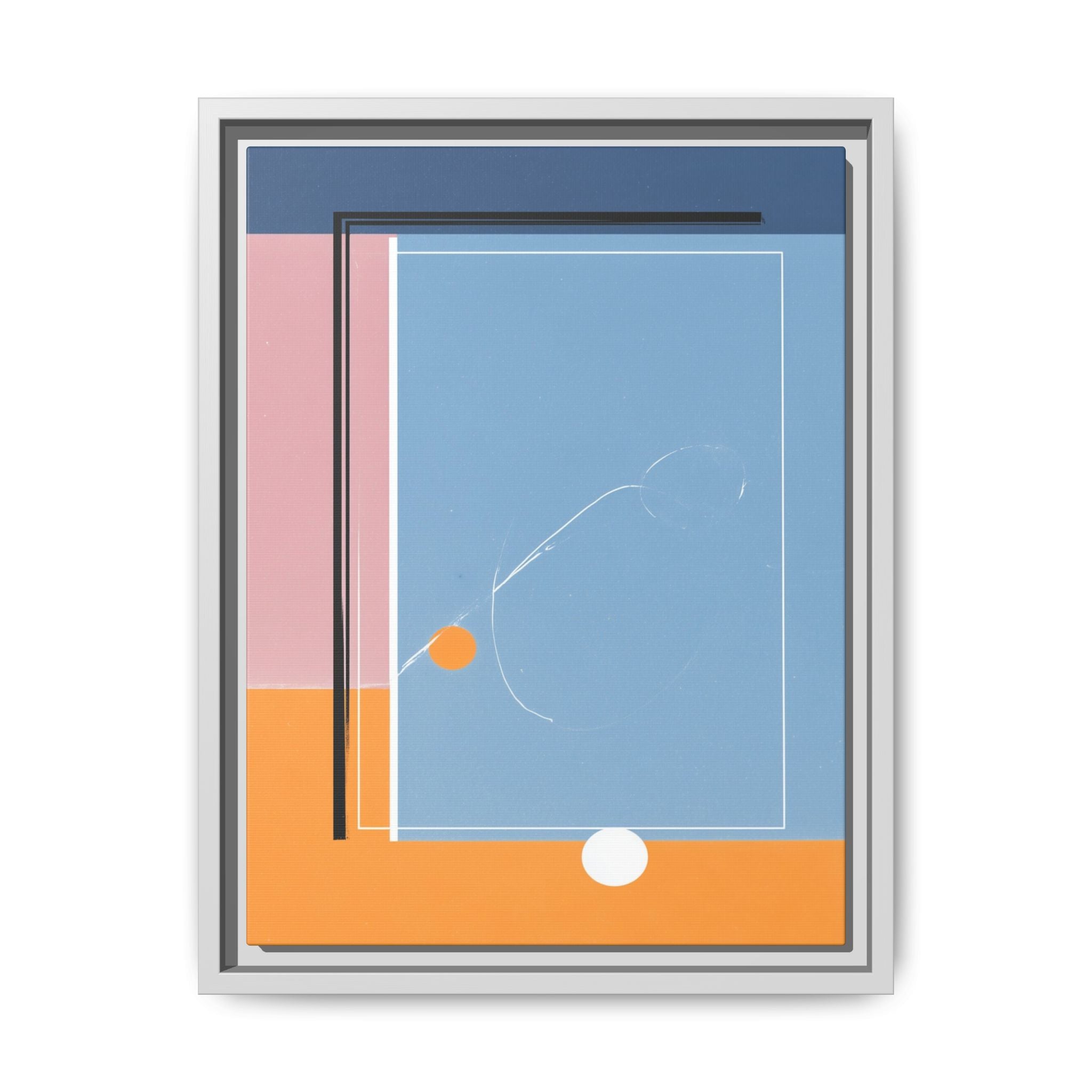 Geometric Layered Abstraction: Modernist Color Planes, Constructivist Design, Minimalist Composition   |   Custom Orders Accepted