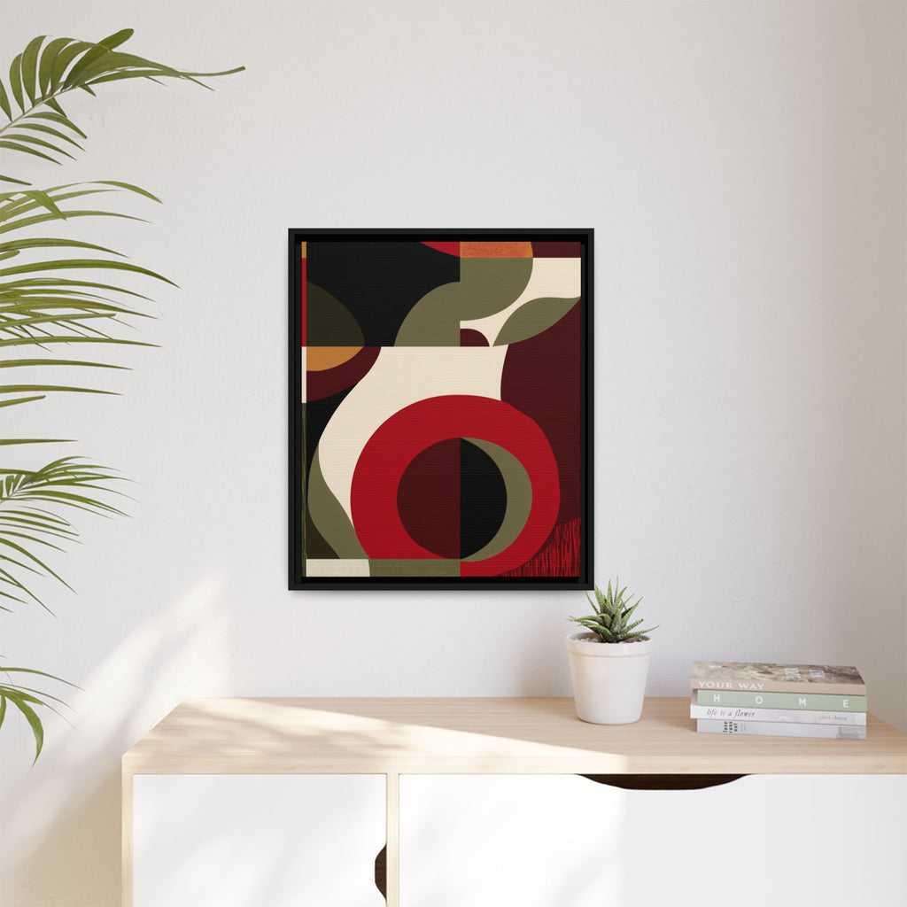Geometric Intersections: Mid-Century Modern Design, Abstract Architectural Composition, Rhythmic Curved Forms   |   Custom Orders Accepted