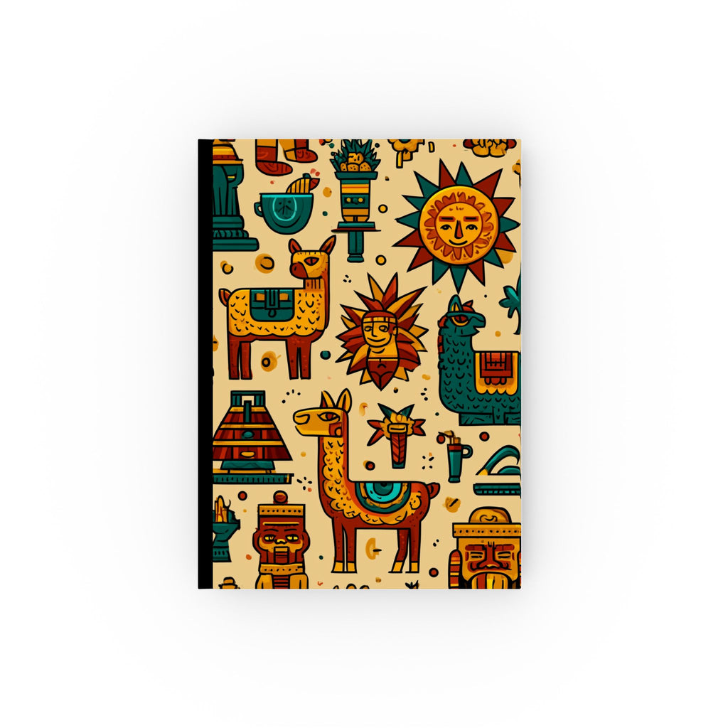 Andean Rhythms: Llama Folk Art, Peruvian Cultural Patterns, Vibrant Geometric Design | Custom Orders Accepted