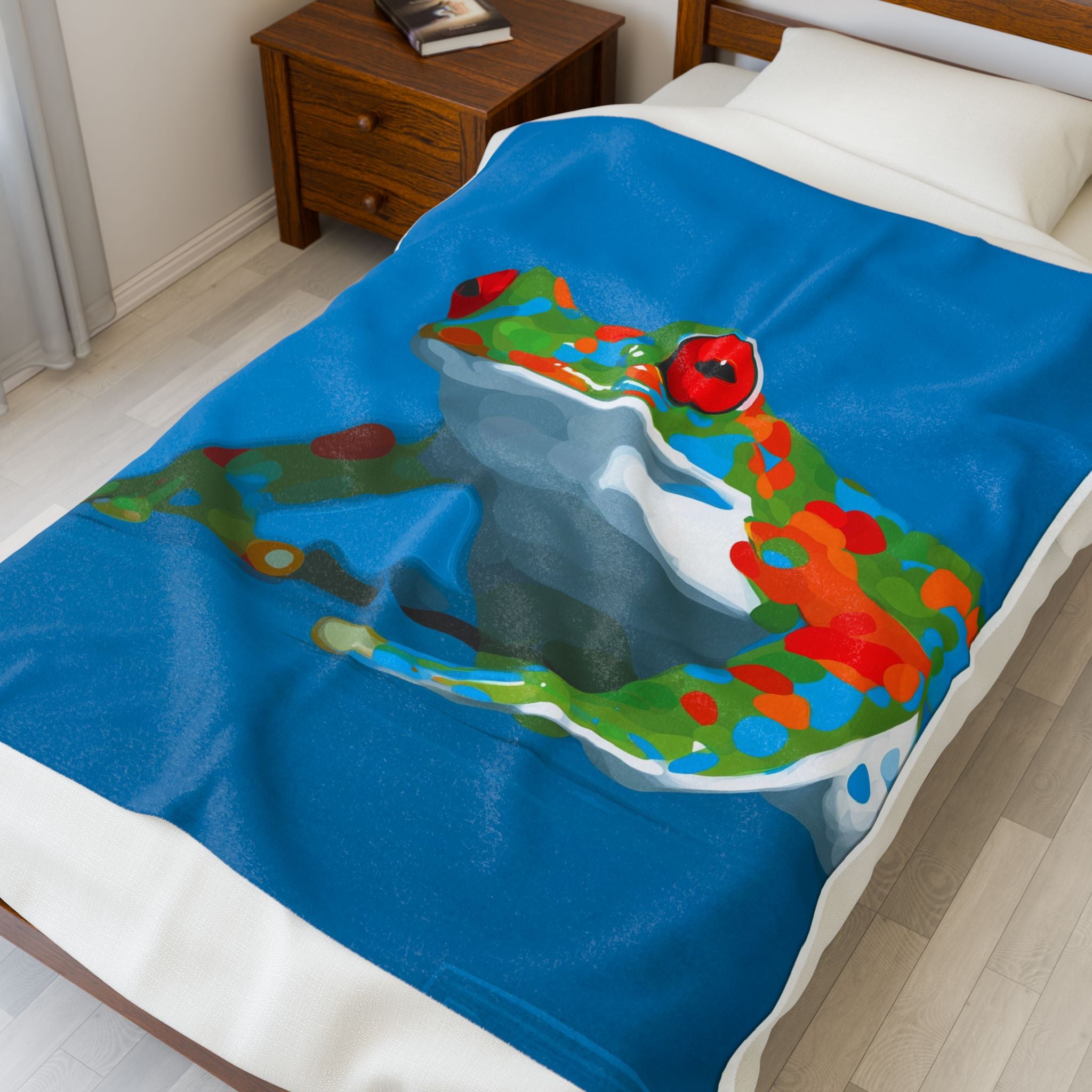 Chromatic Amphibian: Geometric Frog Design, Vibrant Mosaic Art Print   |    Custom Orders Available