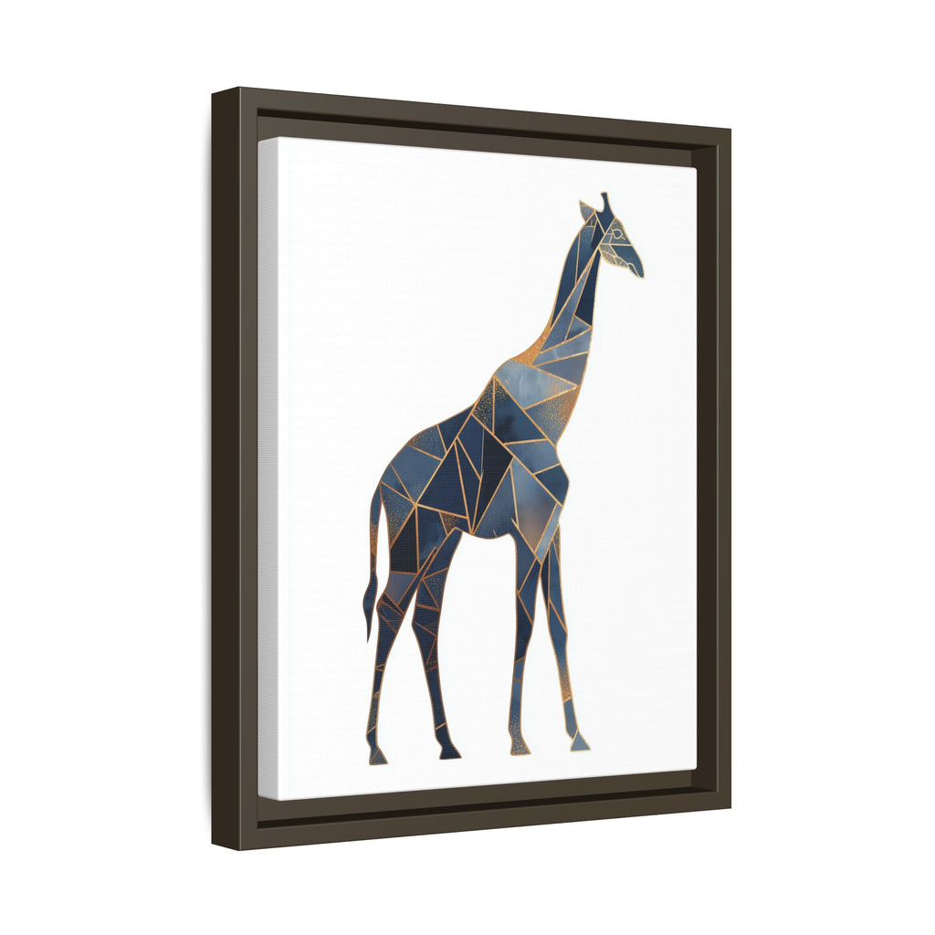 Geometric Giraffe Framed Print : Polygonal Wildlife Art, Modern Mosaic Design   |  Personalized & Custom Orders Available