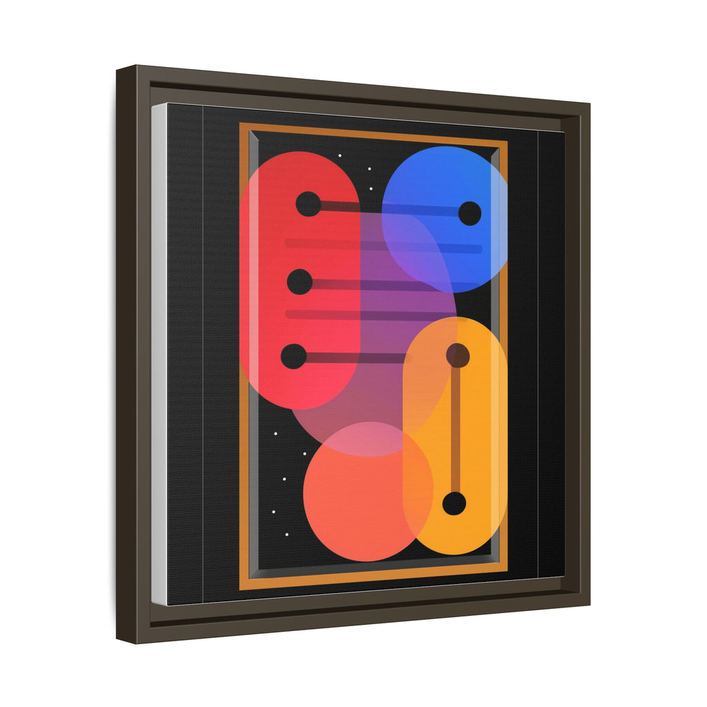 Celestial Geometry: Organic Shapes in Motion, Digital Abstract Composition, Vibrant Color Intersections   |   Custom Orders Accepted