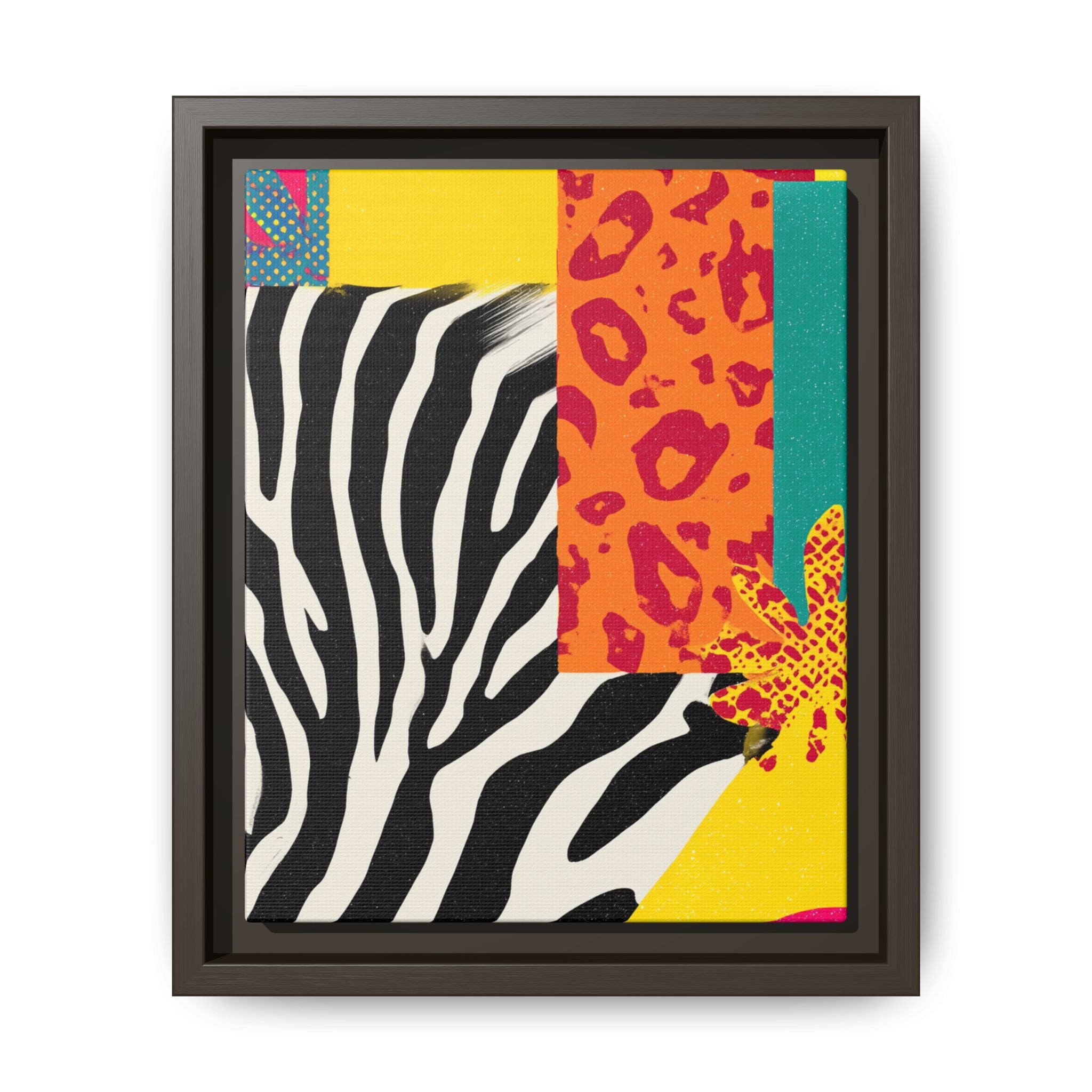 Vibrant Framed Art Print, Colorful Wall Decor, Modern Home Art, Statement Piece for Living Room, Unique Gift, Boho Decor