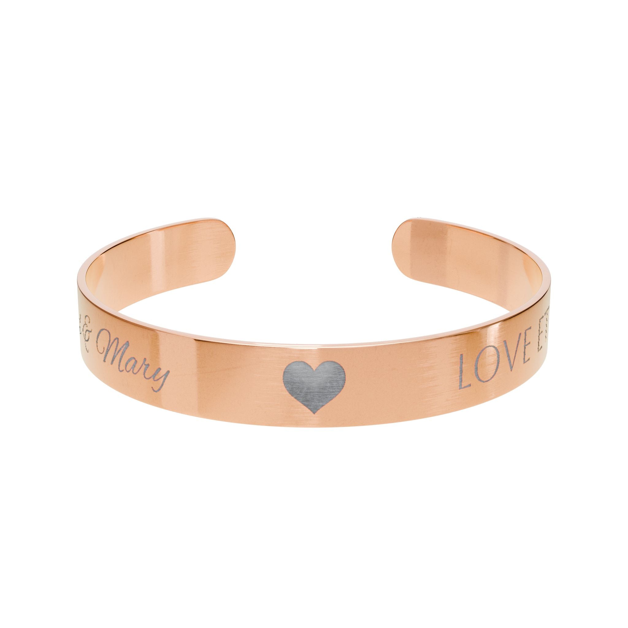 Engraved Love Eternal Bracelet