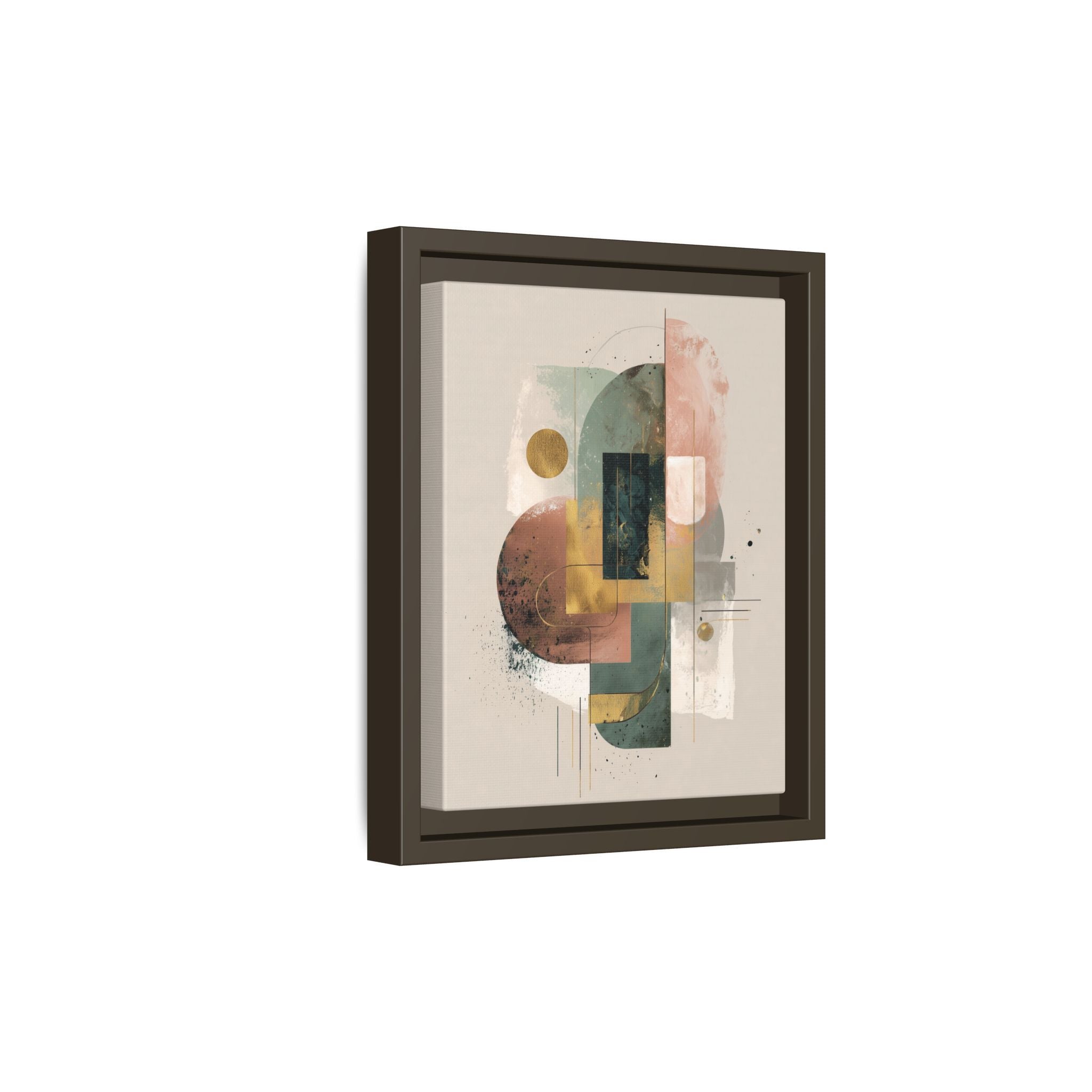 Organic Geometries: Fragmented Forms, Digital Abstract Composition, Layered Minimalist Art   |   Custom Orders Accepted