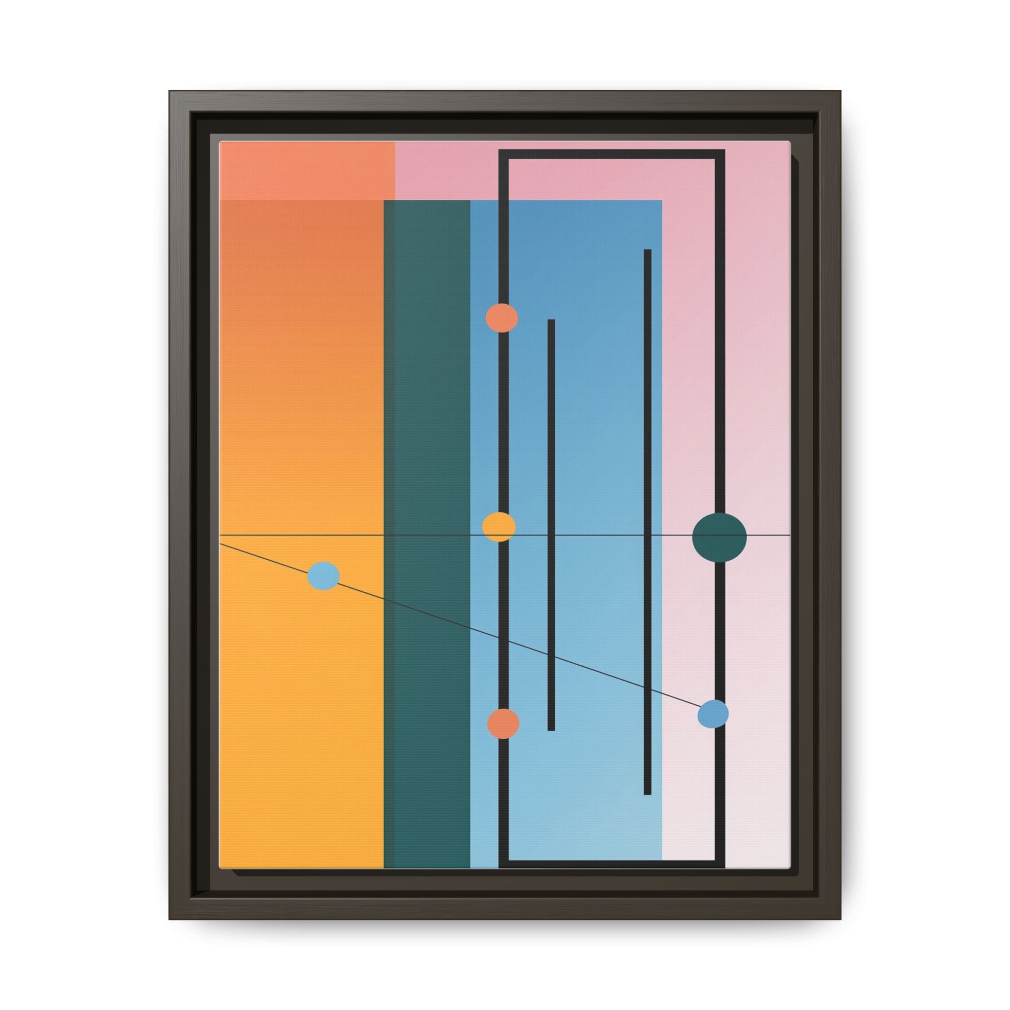 Geometric Harmony: Constructivist Color Planes, Modernist Composition, Abstract Spatial Rhythm   |   Custom Orders Accepted
