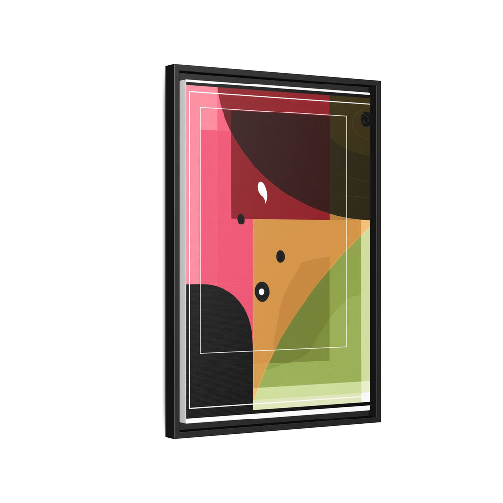 Geometric Convergence: Abstract Modernist Composition, Constructivist Color Blocking, Layered Geometric Design   |   Custom Orders Accepted