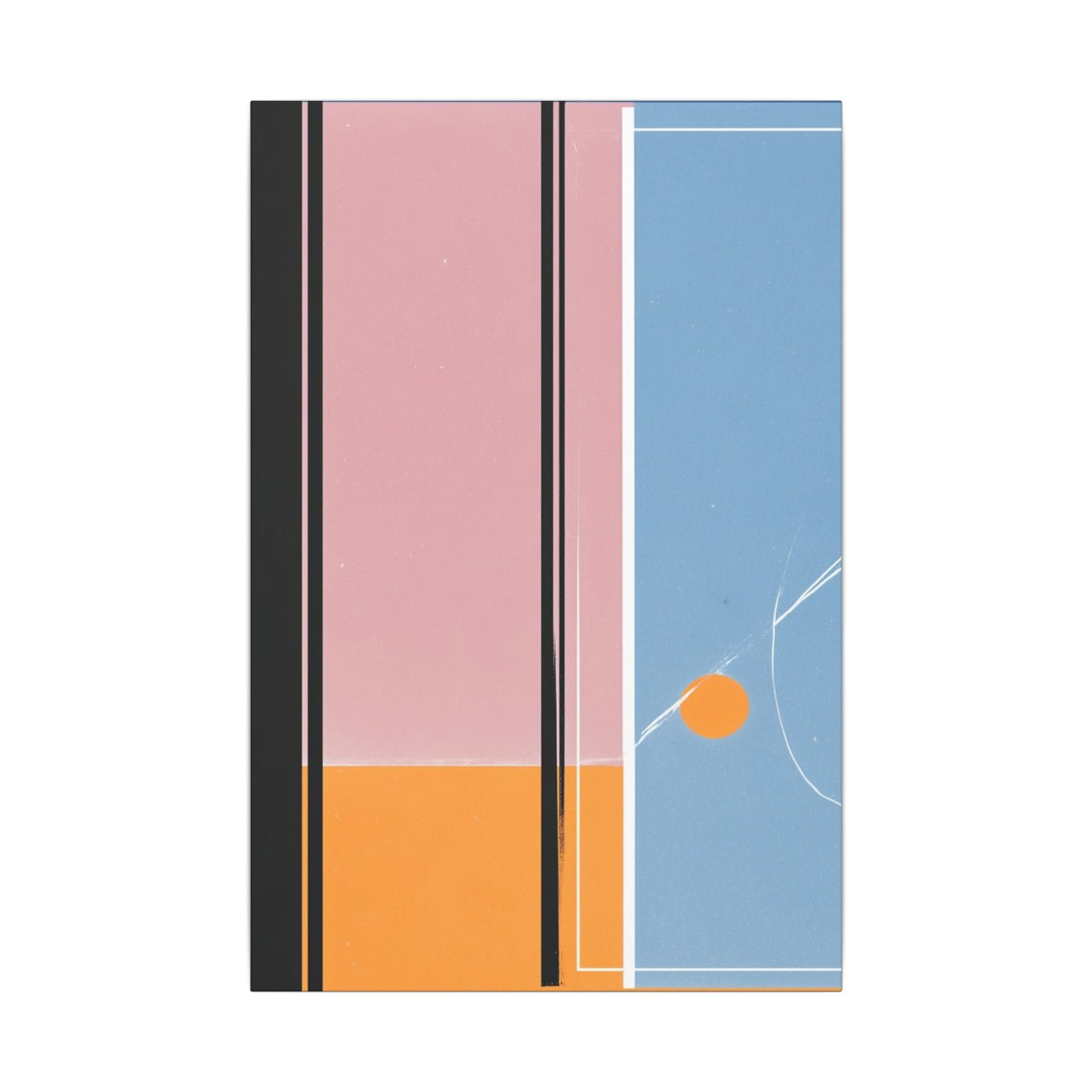 Geometric Harmony: Abstract Minimalist Composition, Modernist Color Fields, Constructivist Design Principles   |   Custom Orders Accepted