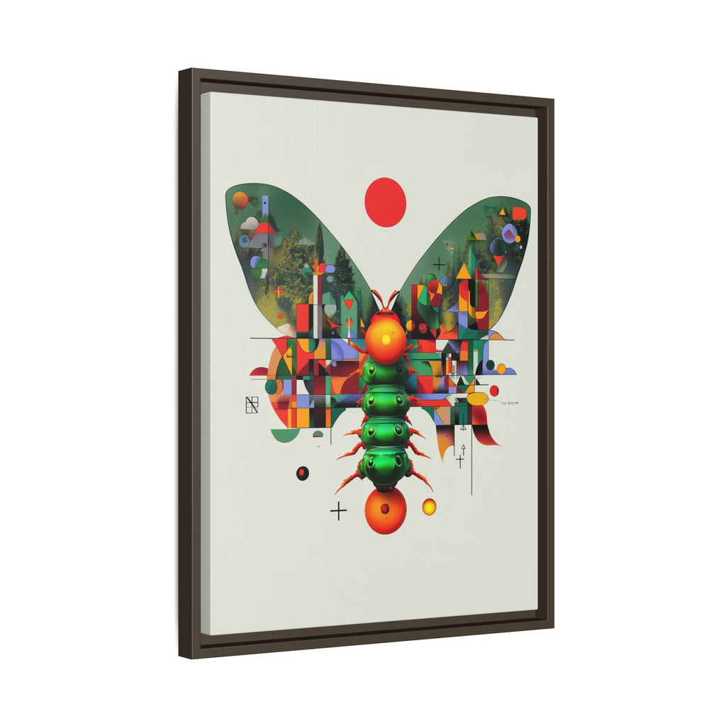 Metamorphic Geometry: Digital Butterfly Architecture, Cubist Nature Transformation   |    Custom Orders Available