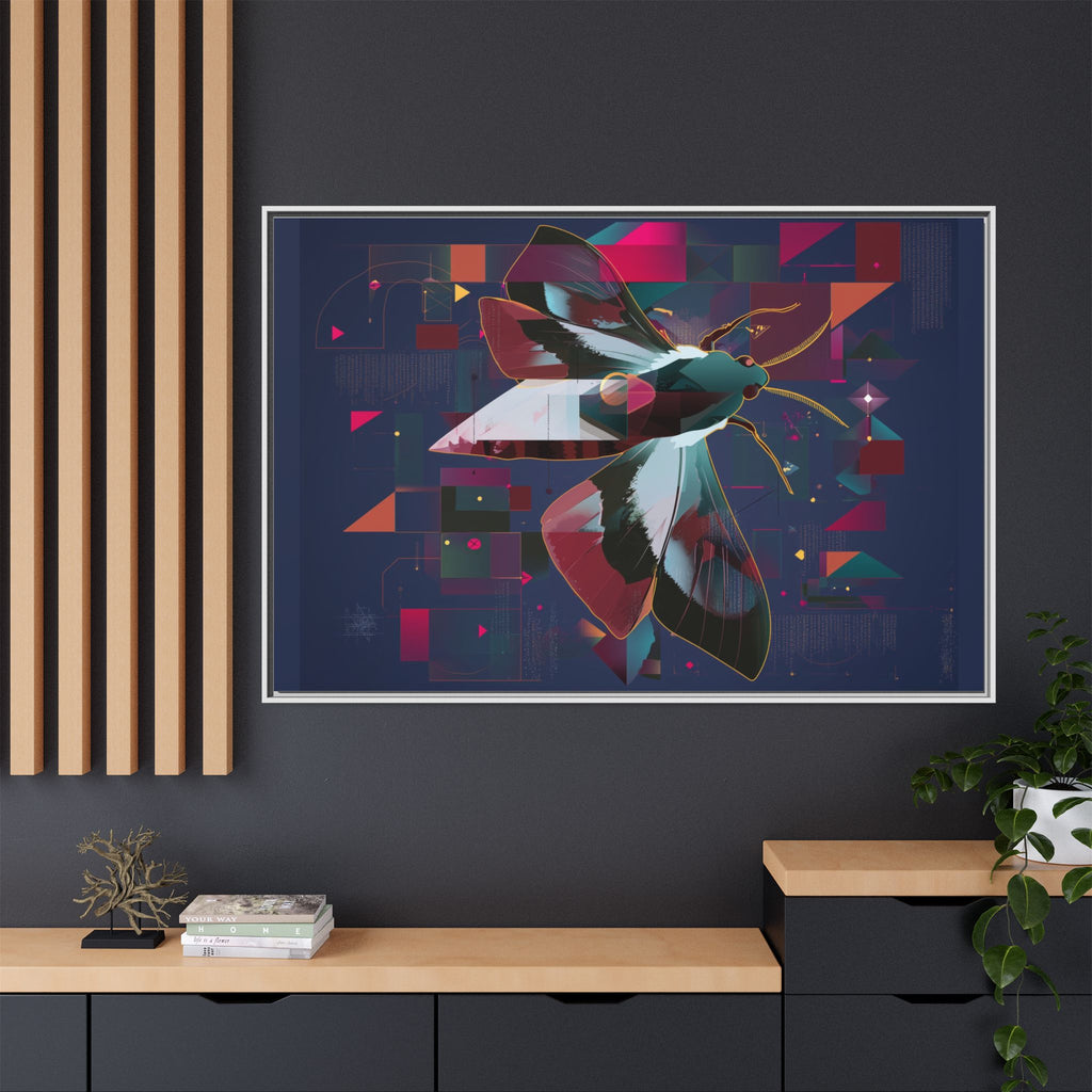 Digital Metamorphosis: Geometric Butterfly, Technological Nature   |    Custom Orders Available
