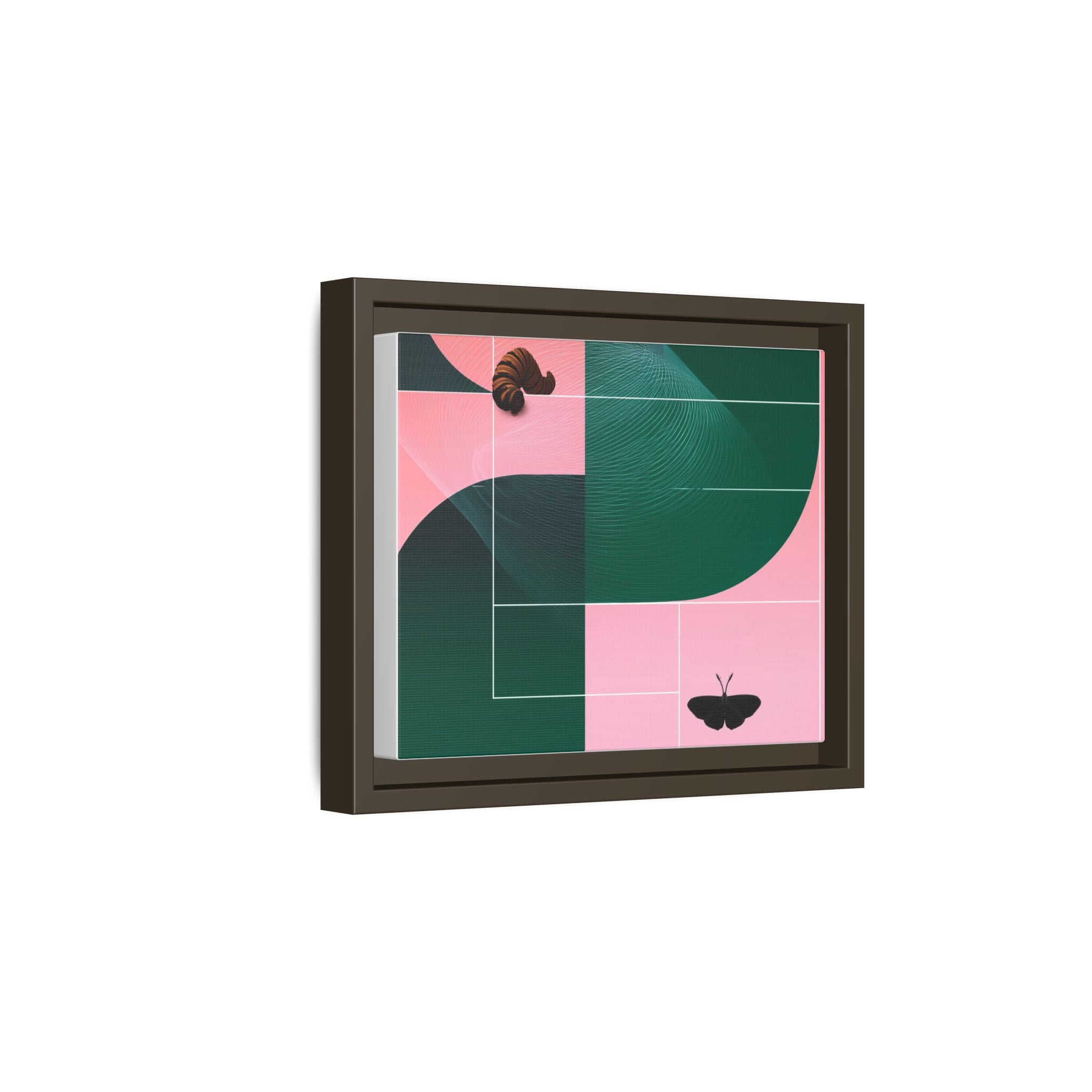 Metamorphosis in Geometric Harmony: Nature's Transformation, Abstract Design Exploration   |    Custom Orders Available