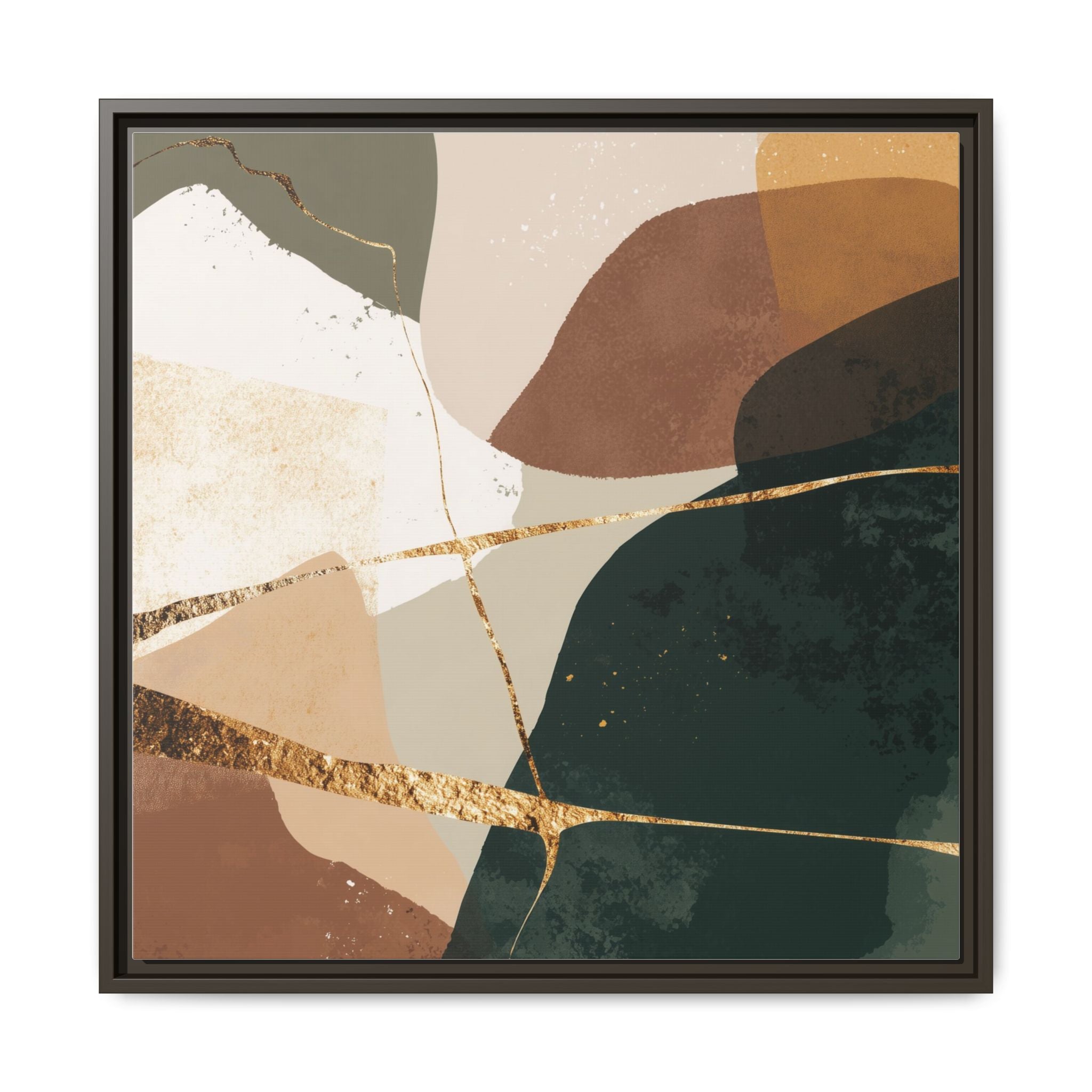 Geological Whispers: Organic Abstractions, Metallic Landscapes, Contemporary Minimalist Design   |   Custom Orders Accepted