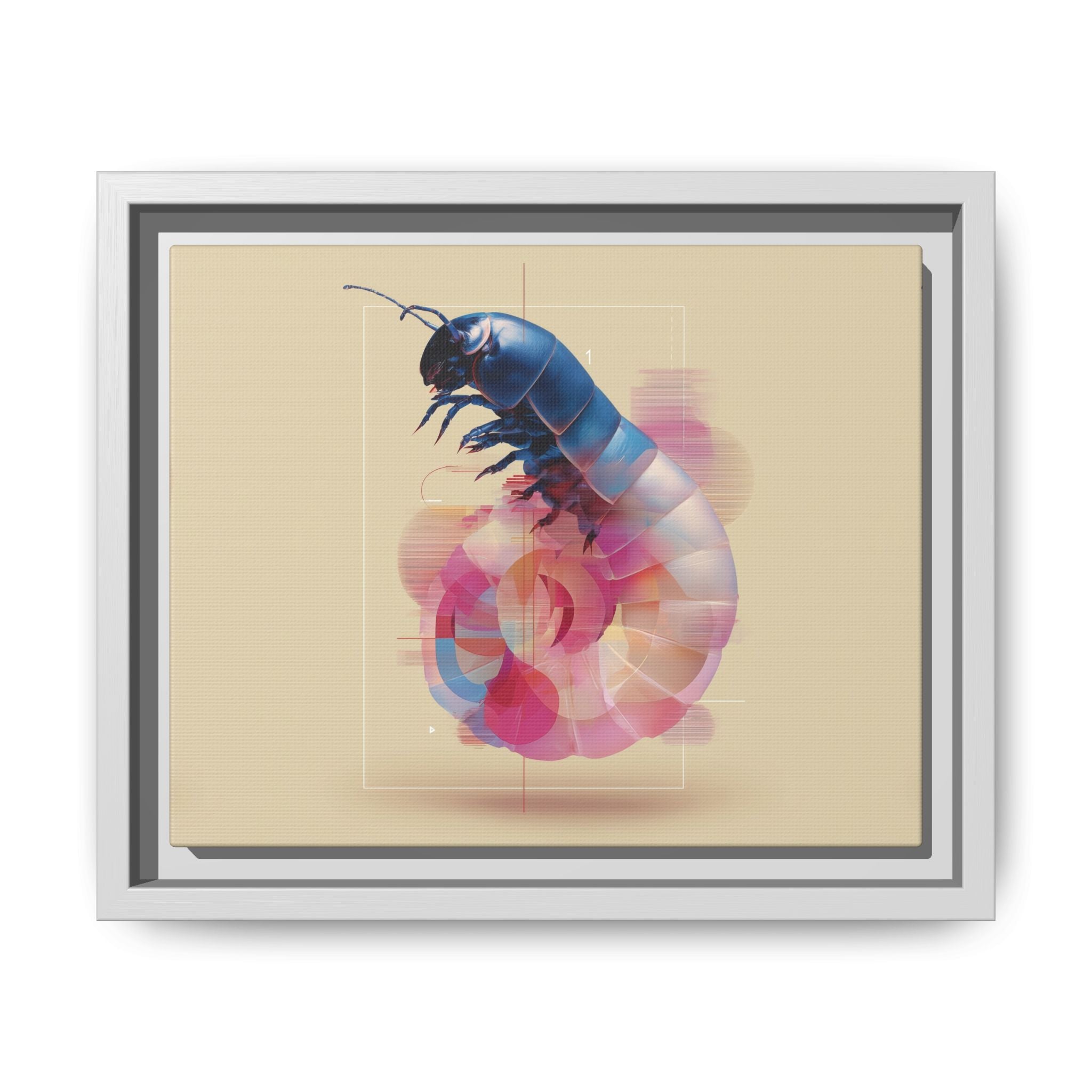 Exoskeleton Cipher: Digital Insect Rendering, Geometric Glitch Art   |    Custom Orders Available