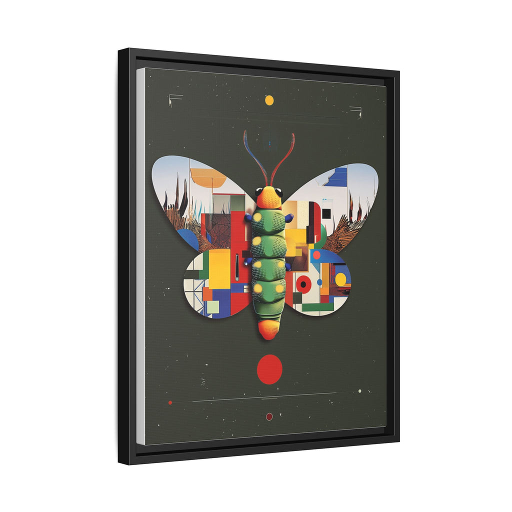 Geometric Butterfly: Bauhaus Digital Mosaic, Technological Nature Composition   |    Custom Orders Available