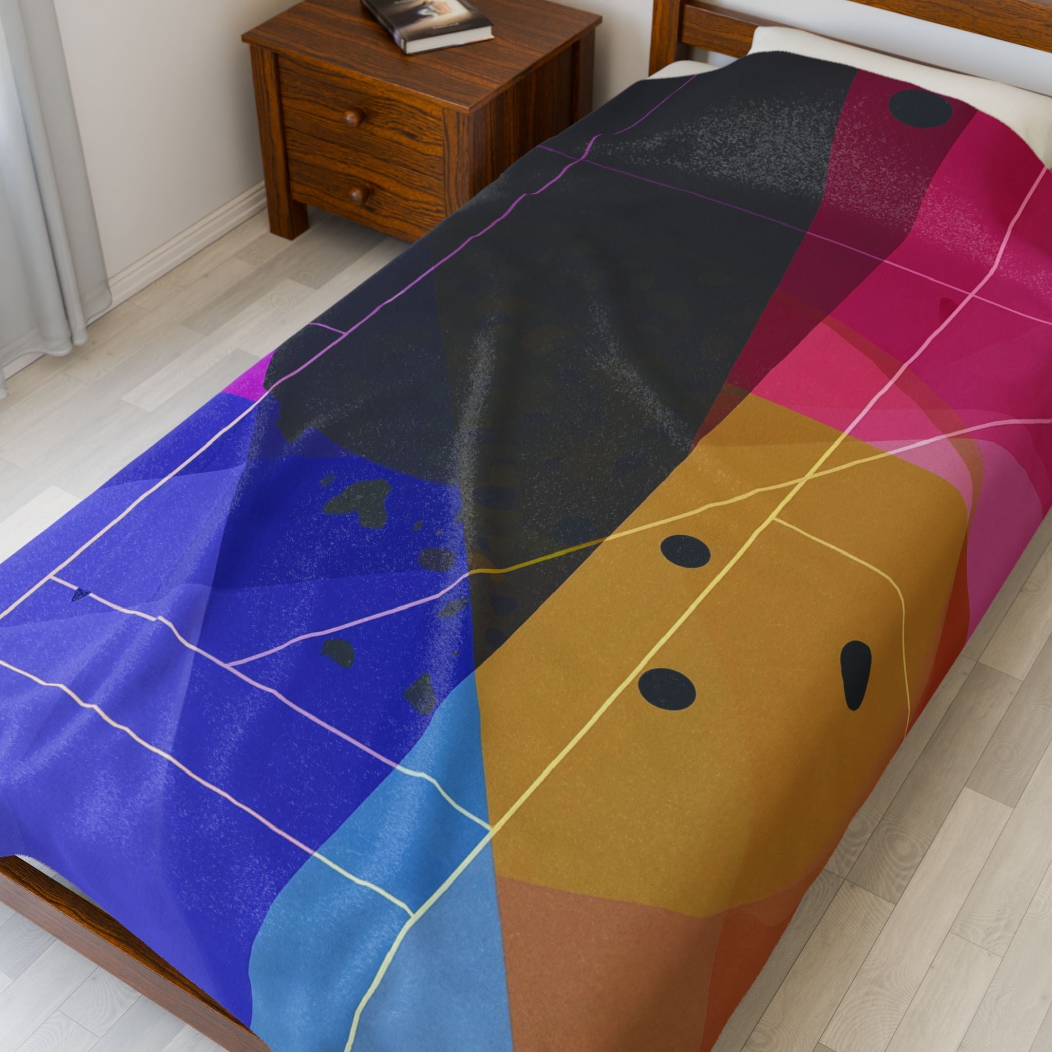 Geometric Harmonic: Abstract Architectural Composition, Vibrant Color Grid Exploration   |    Custom Orders Available