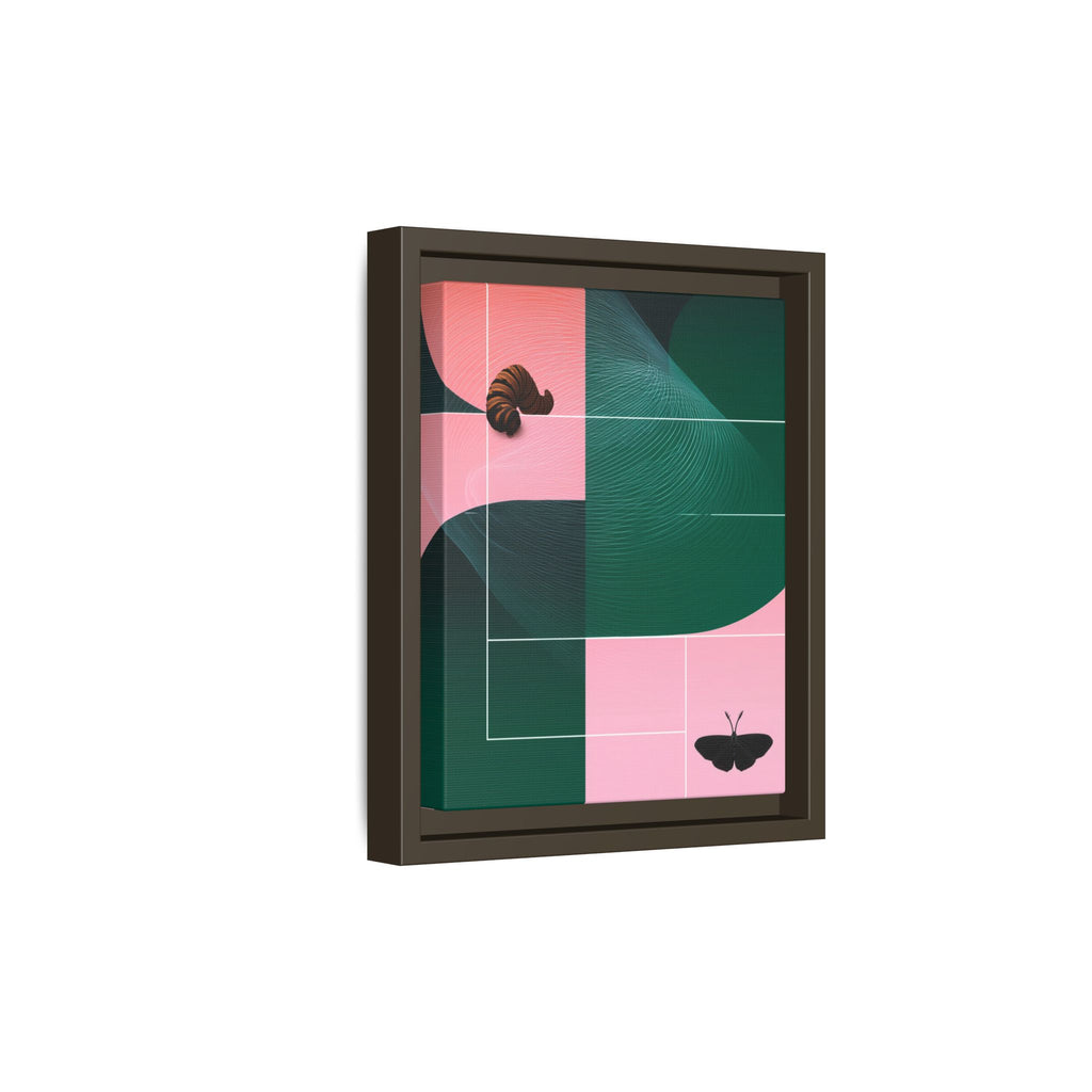 Metamorphic Geometric Framed Print : Abstract Graphic Design, Contemporary Digital Art Composition   |  Custom Orders Available